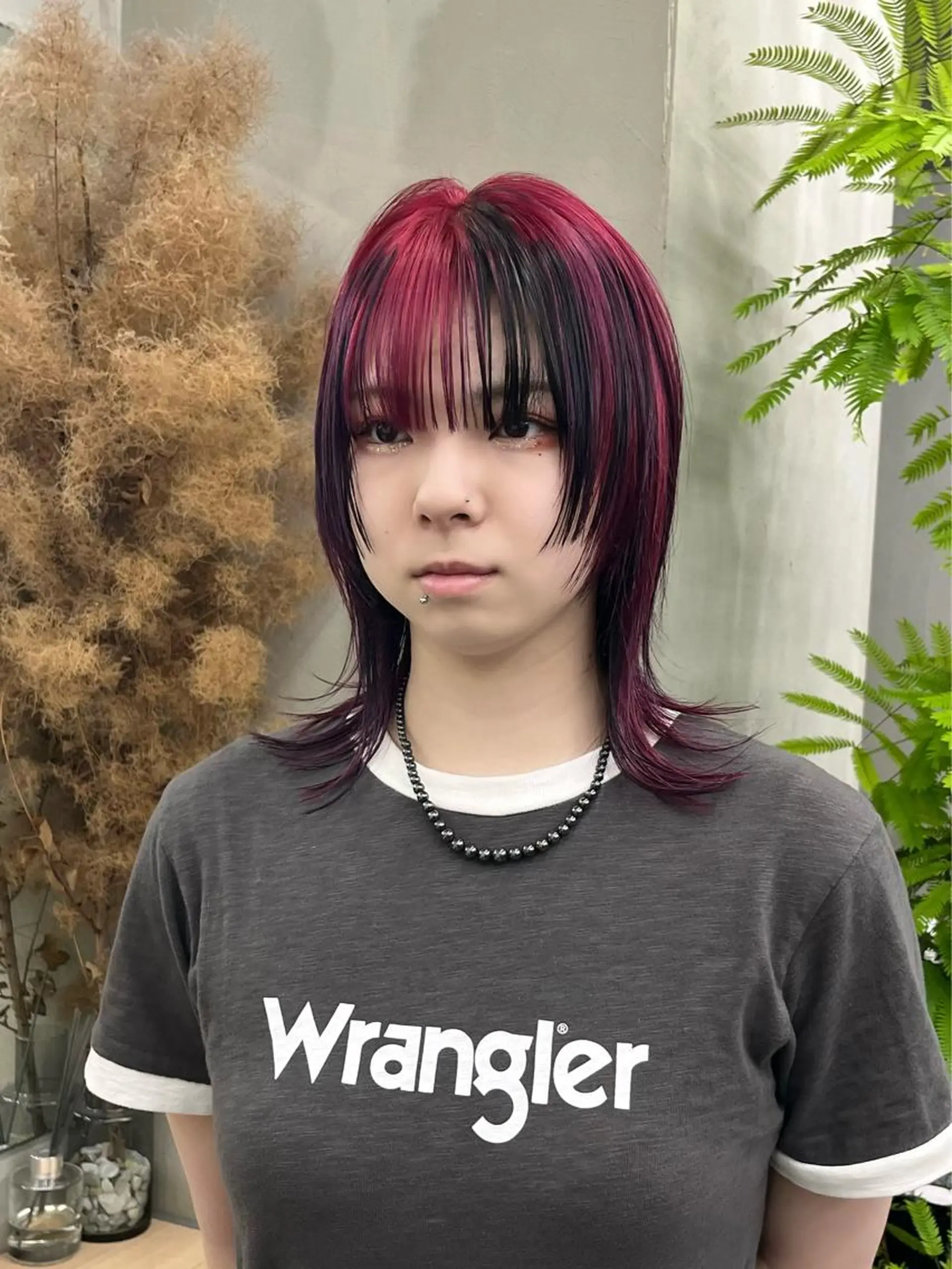 セミロング ヘアカラー ウルフ/レイヤー ⚡️ITSUKU⚡️のヘアスタイル