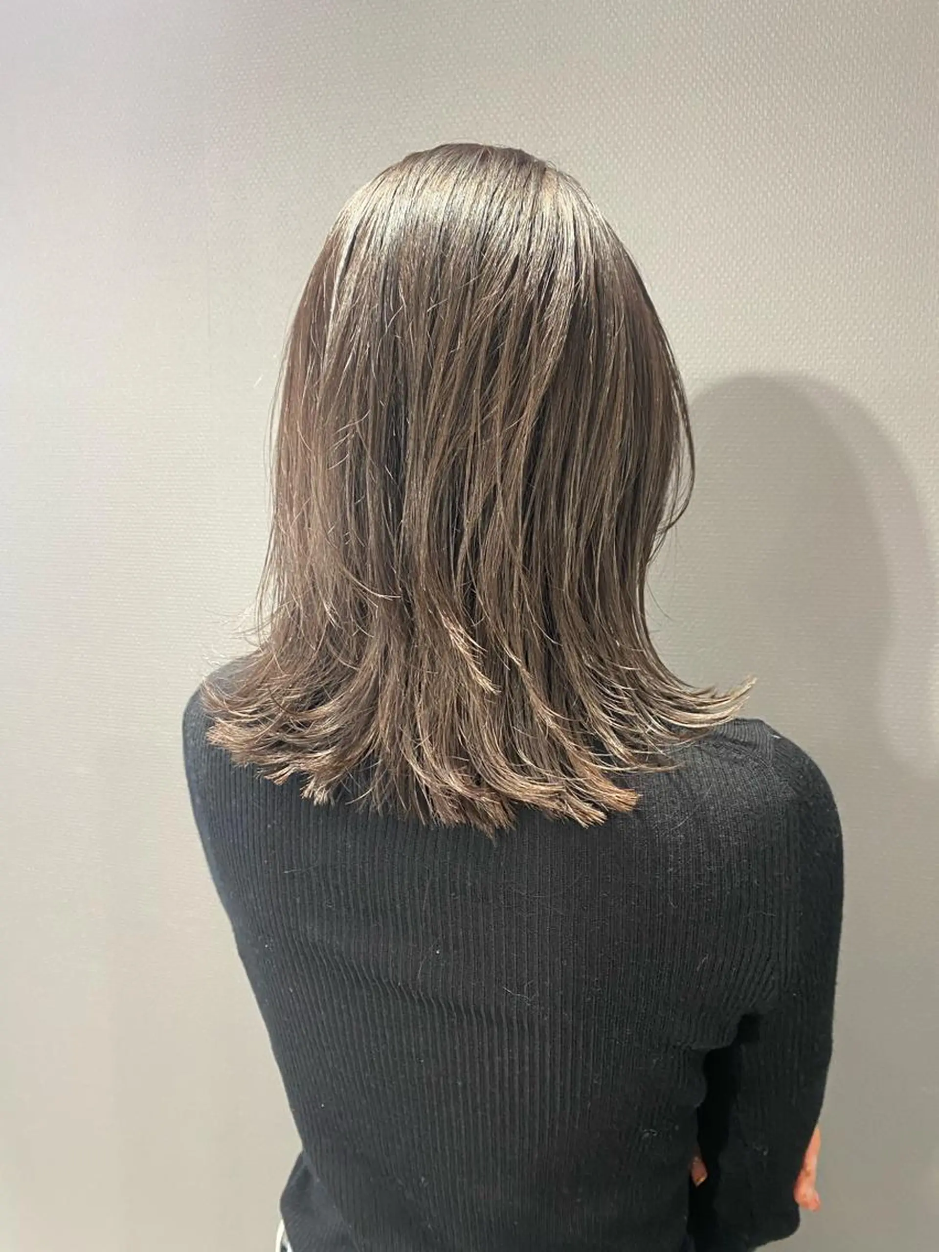 ミディアム ボブレイヤー ボブ レイヤーカット HINANO🌷 髪質改善サロンの眉毛・アイブロウイメージ