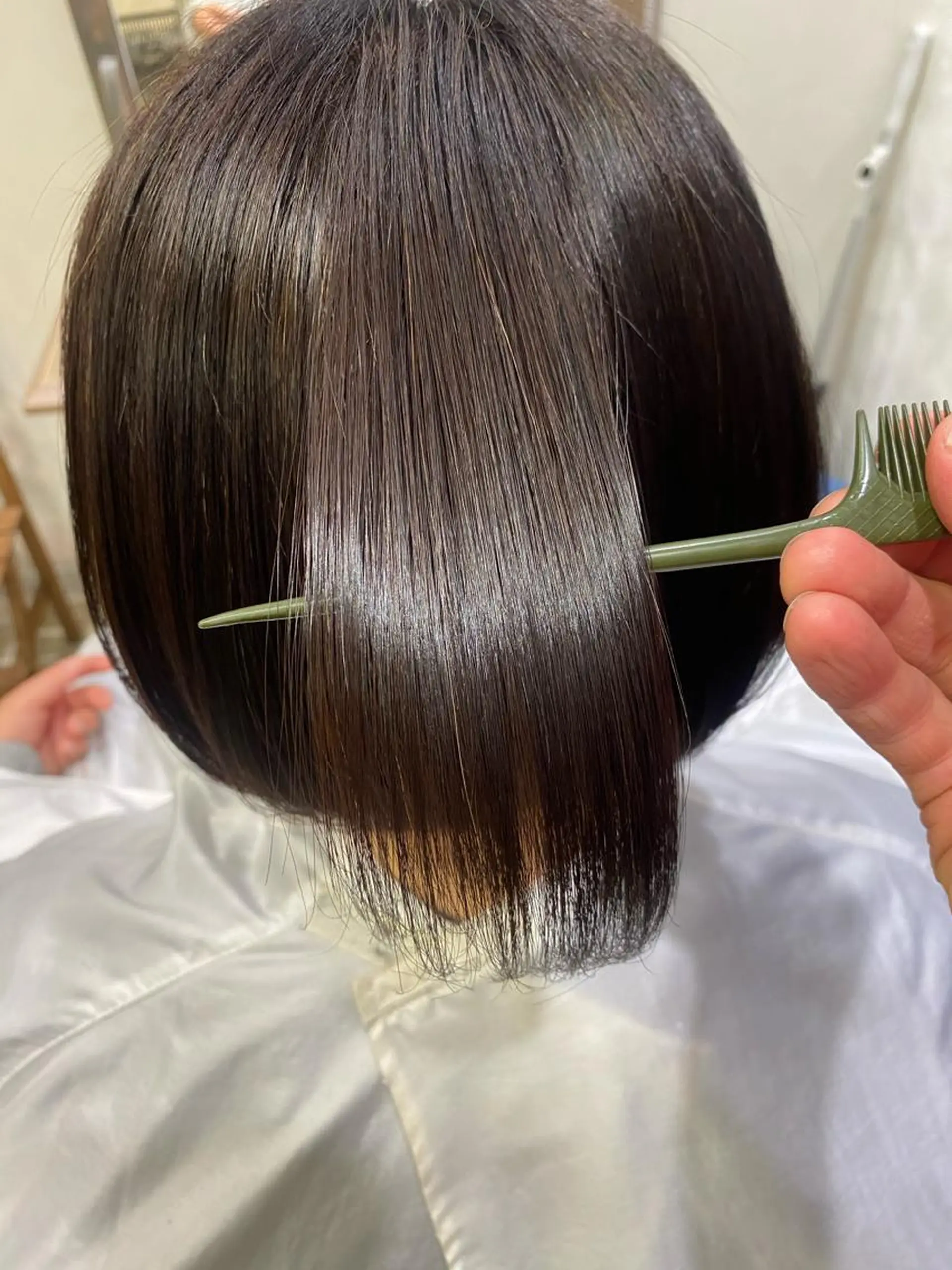 ショート 髪質改善 カット 縮毛矯正 トリートメント ✨圧倒的満足度◎ 小顔美人ショート✨佃のヘアスタイル