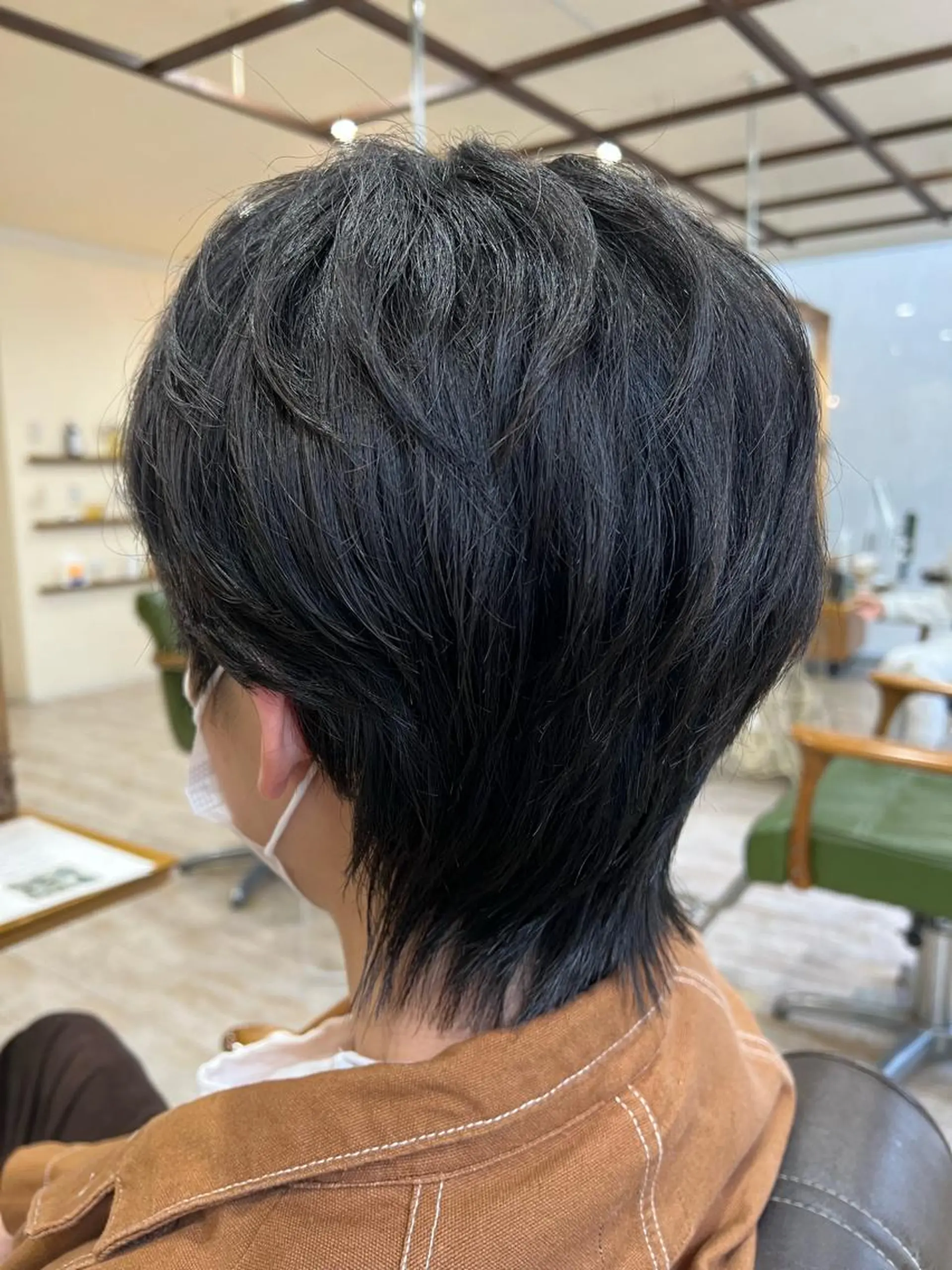 メンズ メンズウルフカット ウルフカット 新越谷noble店長 松本拓也▶◀*.のヘアスタイル