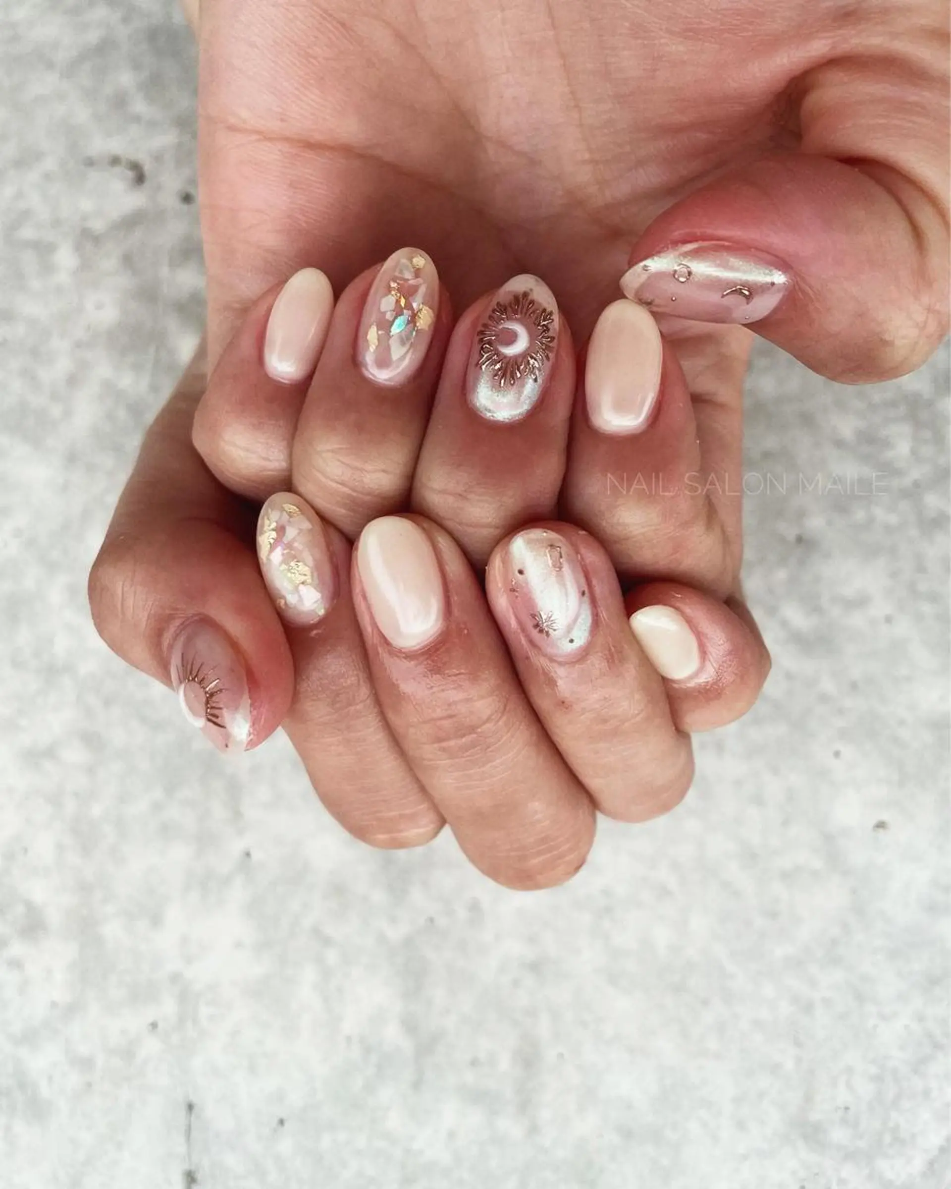 ネイル nailsalonmaile所属・nail salon maile☽のネイルデザイン