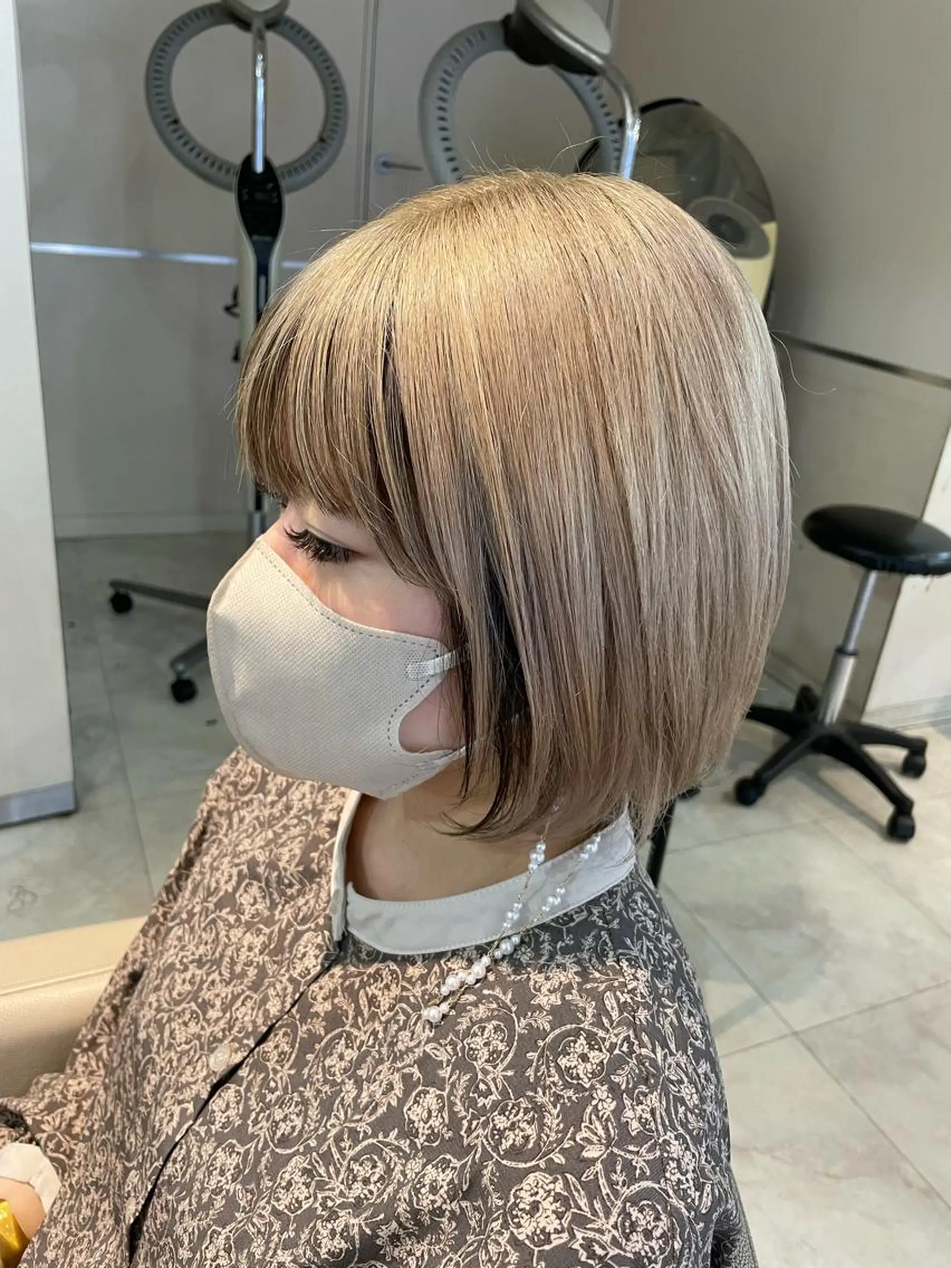 カラー ベージュカラー インナーカラー ホワイトベージュ カット ヘアカラー トリートメント 本田 卓也のヘアスタイル
