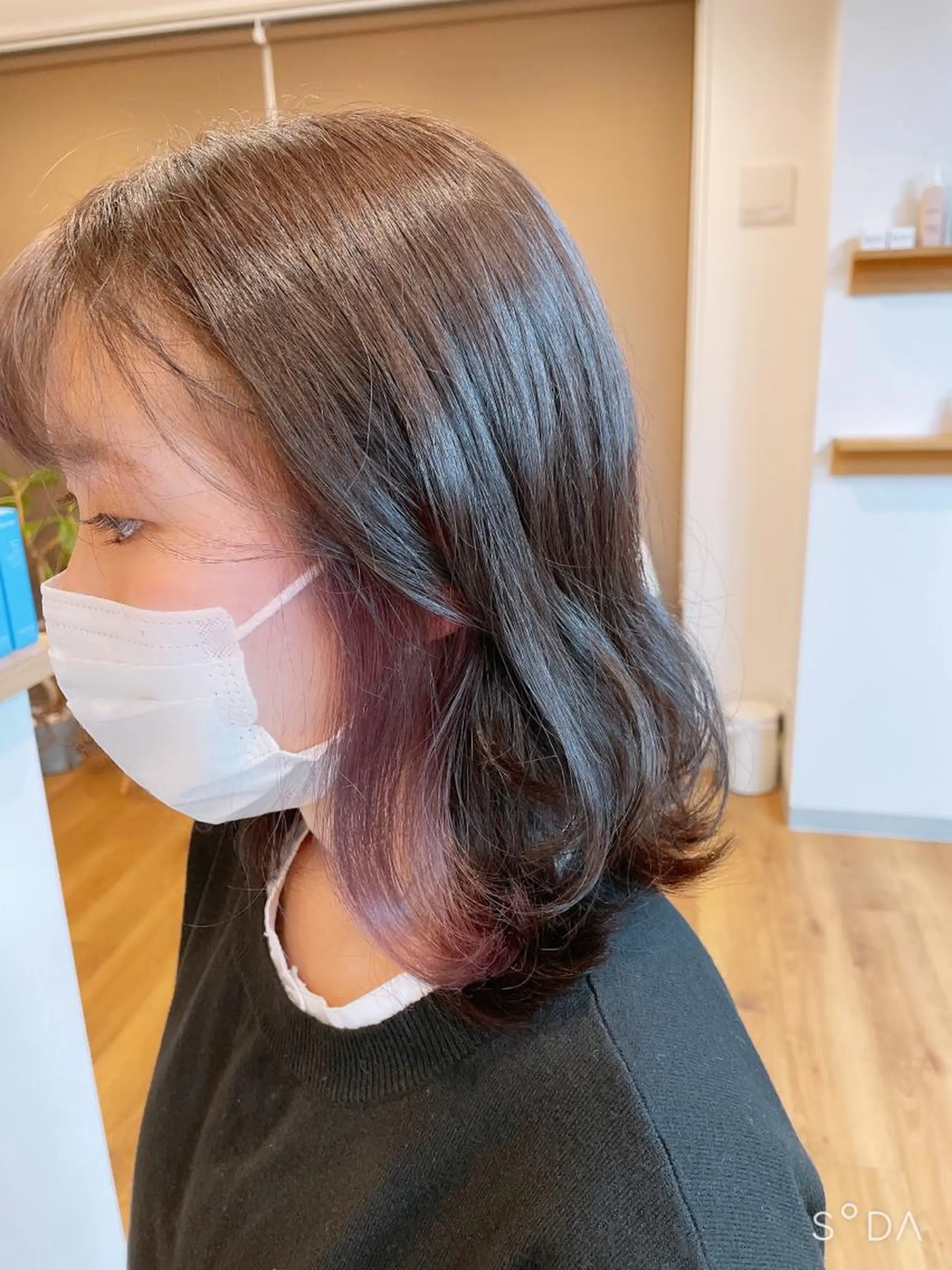 カラー 宮崎 千夏のヘアスタイル