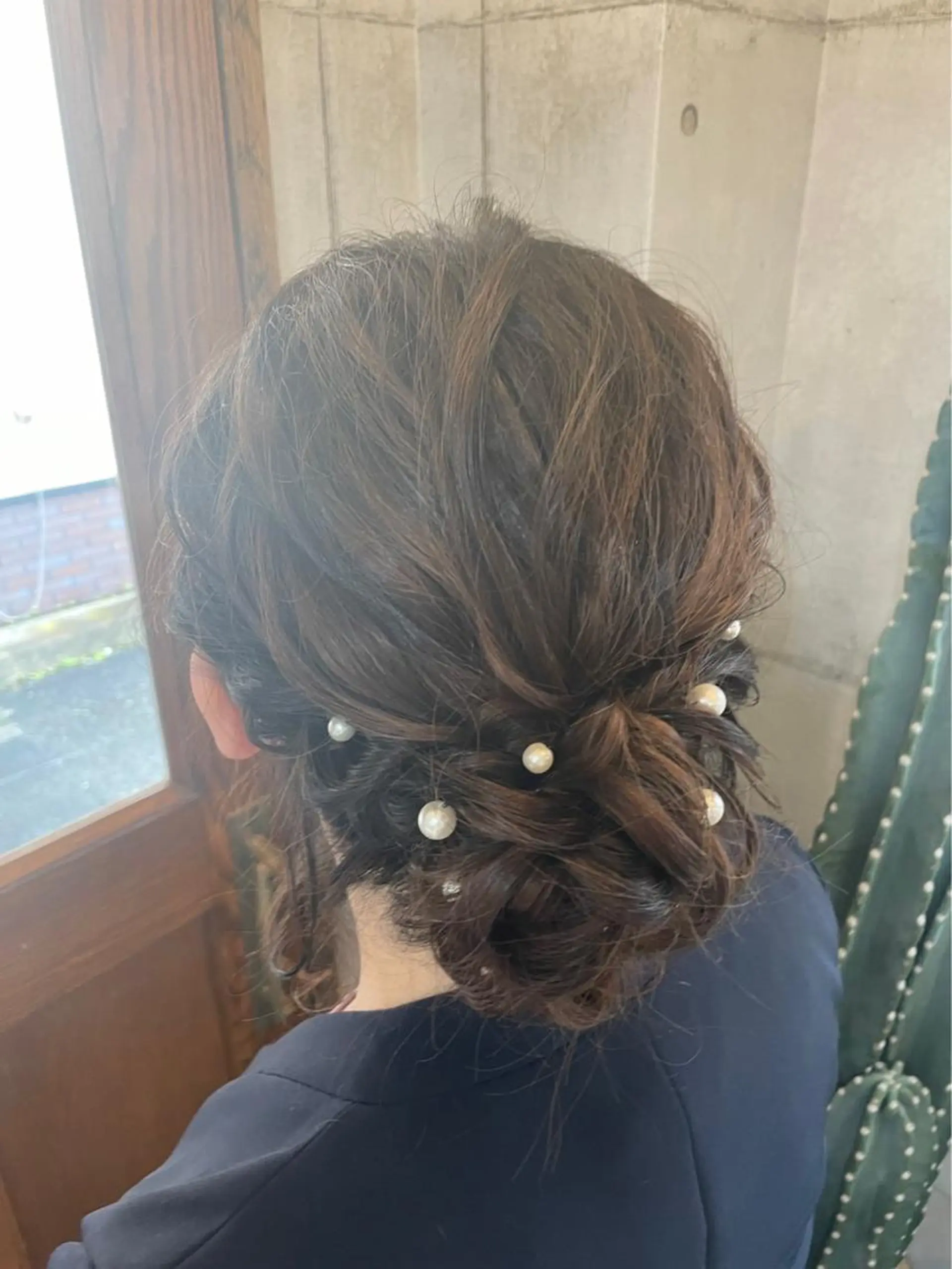 ロング ヘアアレンジ 石井 綺乃のヘアスタイル