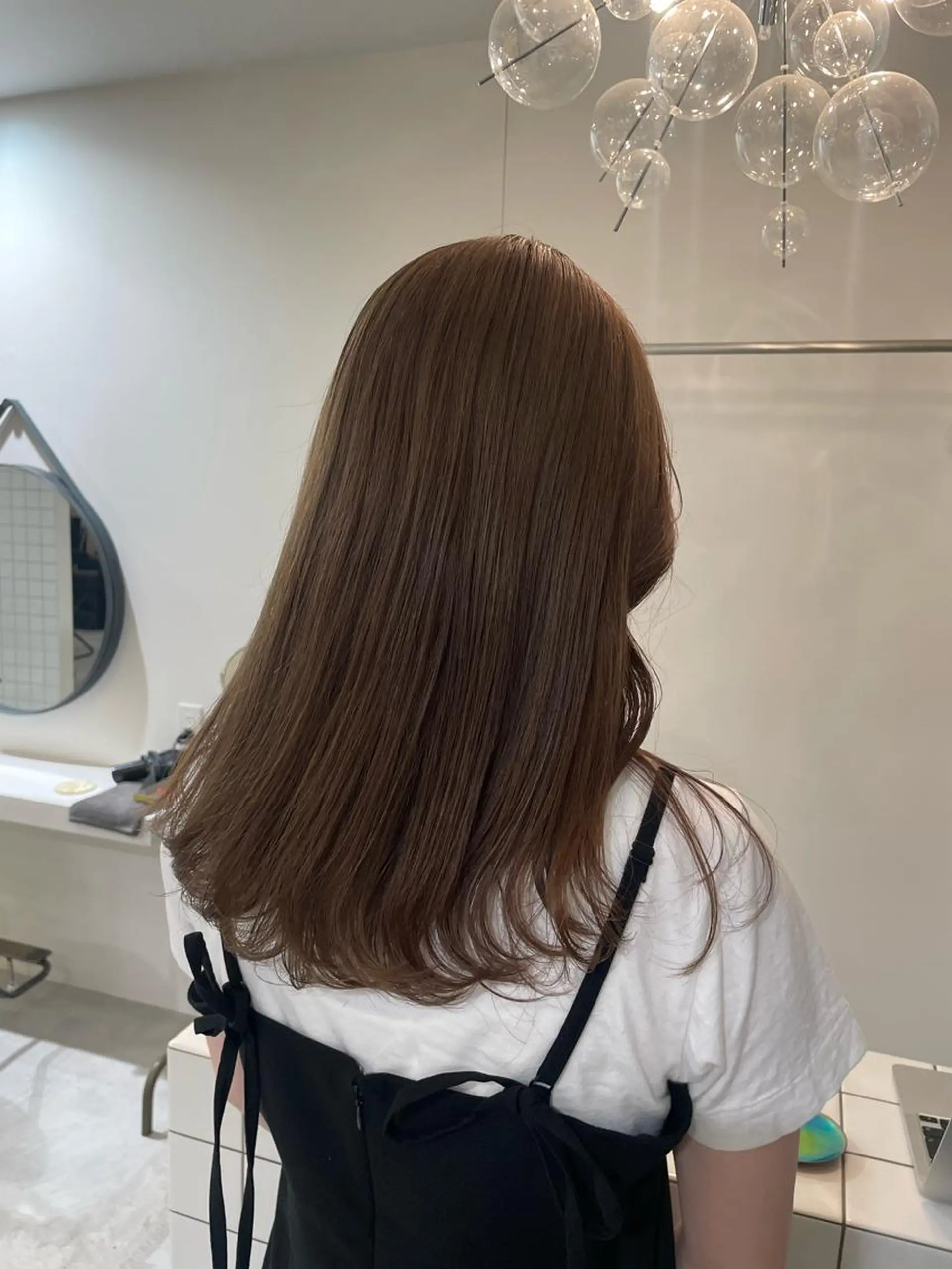 ロング カラー Koto🌿 ブリーチなしカラーのヘアスタイル