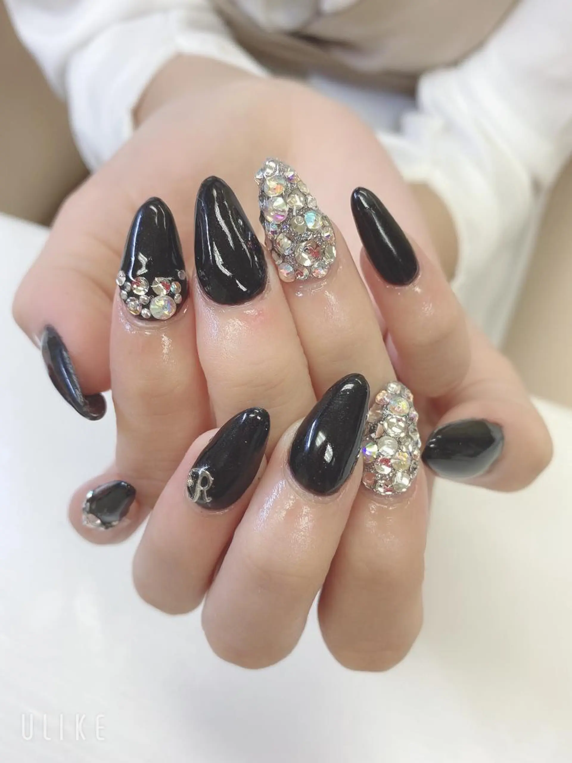 セミロング ハンドネイル JNA認定講師🌸 RIEのネイルデザイン