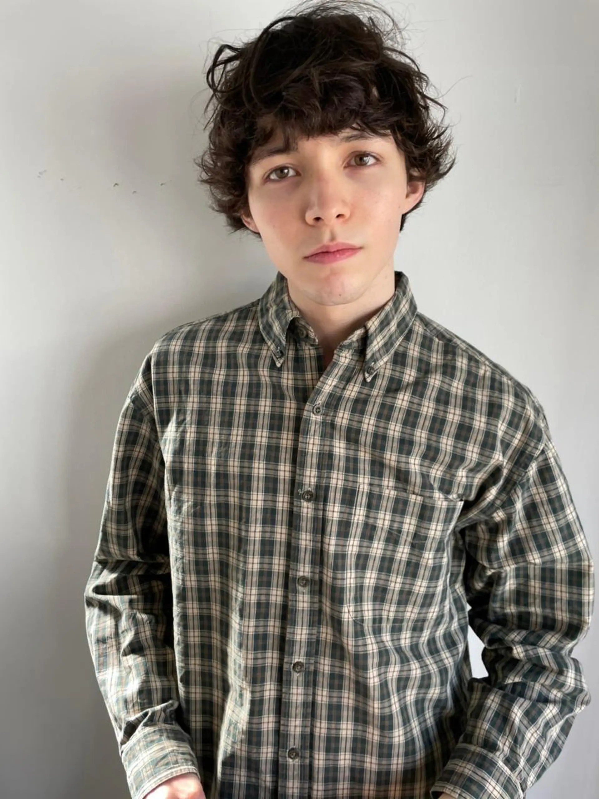 ショート パーマ カラー ショートボブ アディクシーカラー ブリーチ ブロンド ブルーカラー カット ヘッドスパ CEINE+ officialのヘアスタイル