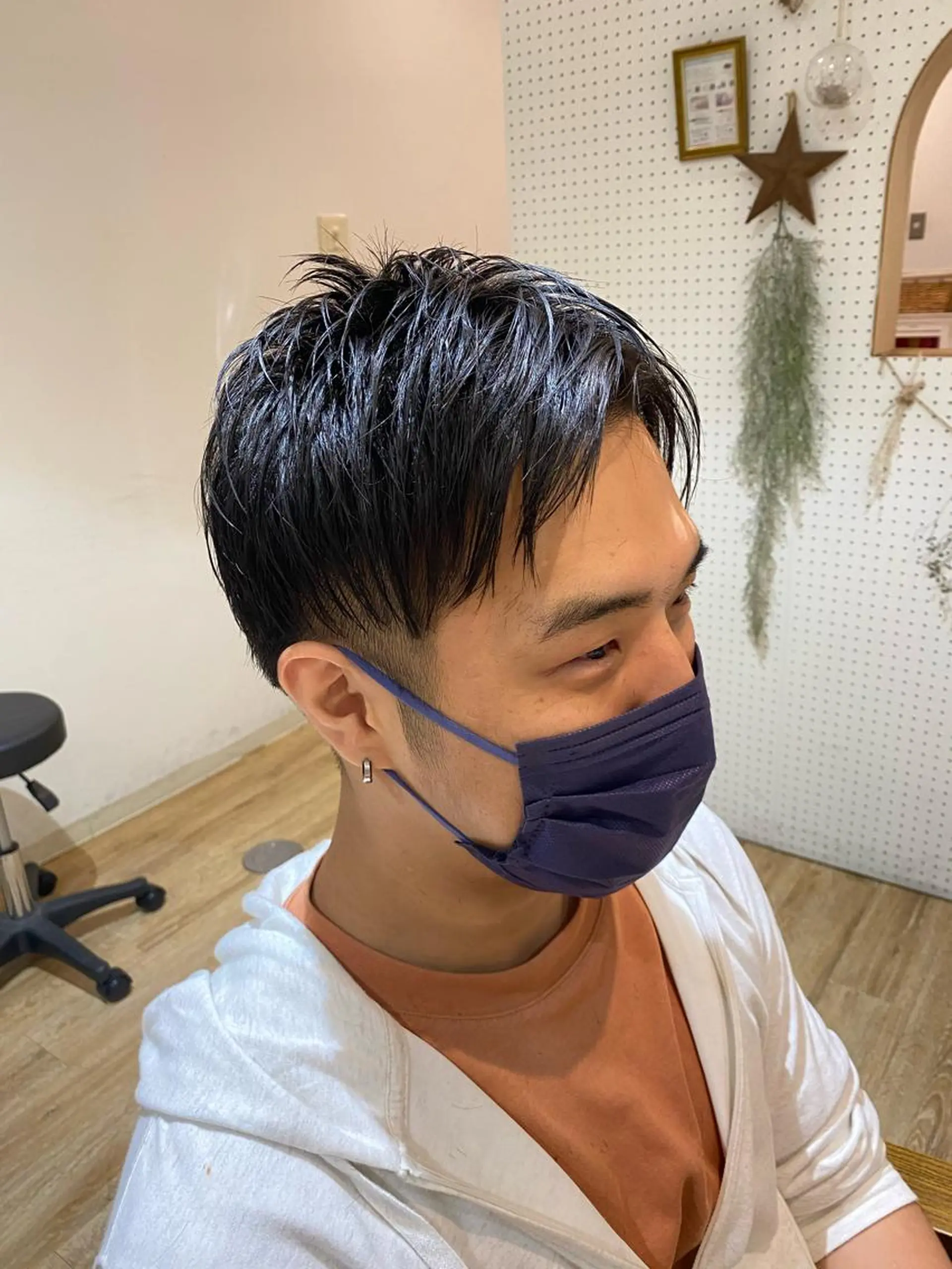 メンズ カット 🫧顔周りカット 🫧樫村優香のヘアスタイル