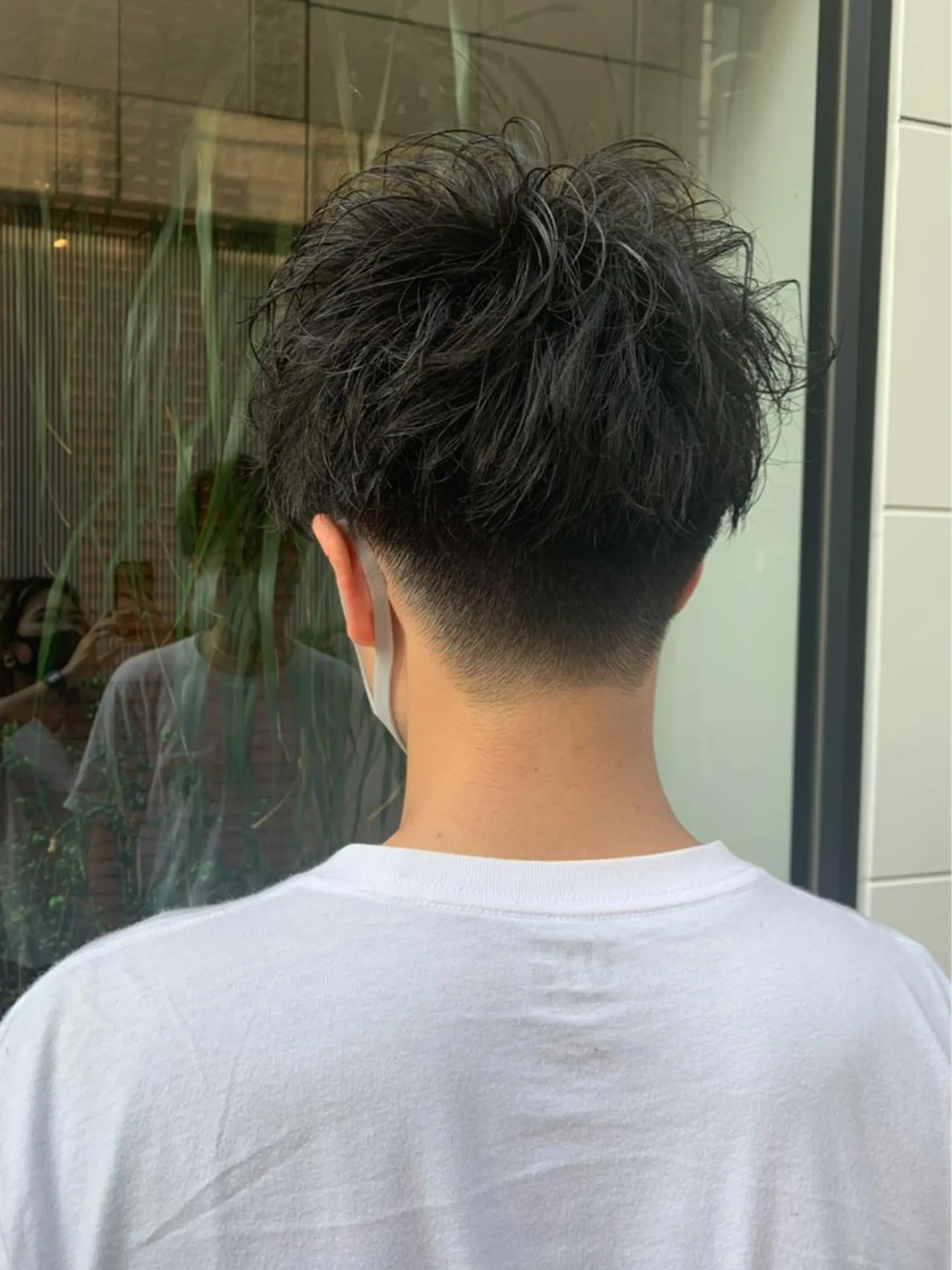 ショート メンズ ササ　ユウキ/パーマ 縮毛矯正/髪質改善のヘアスタイル