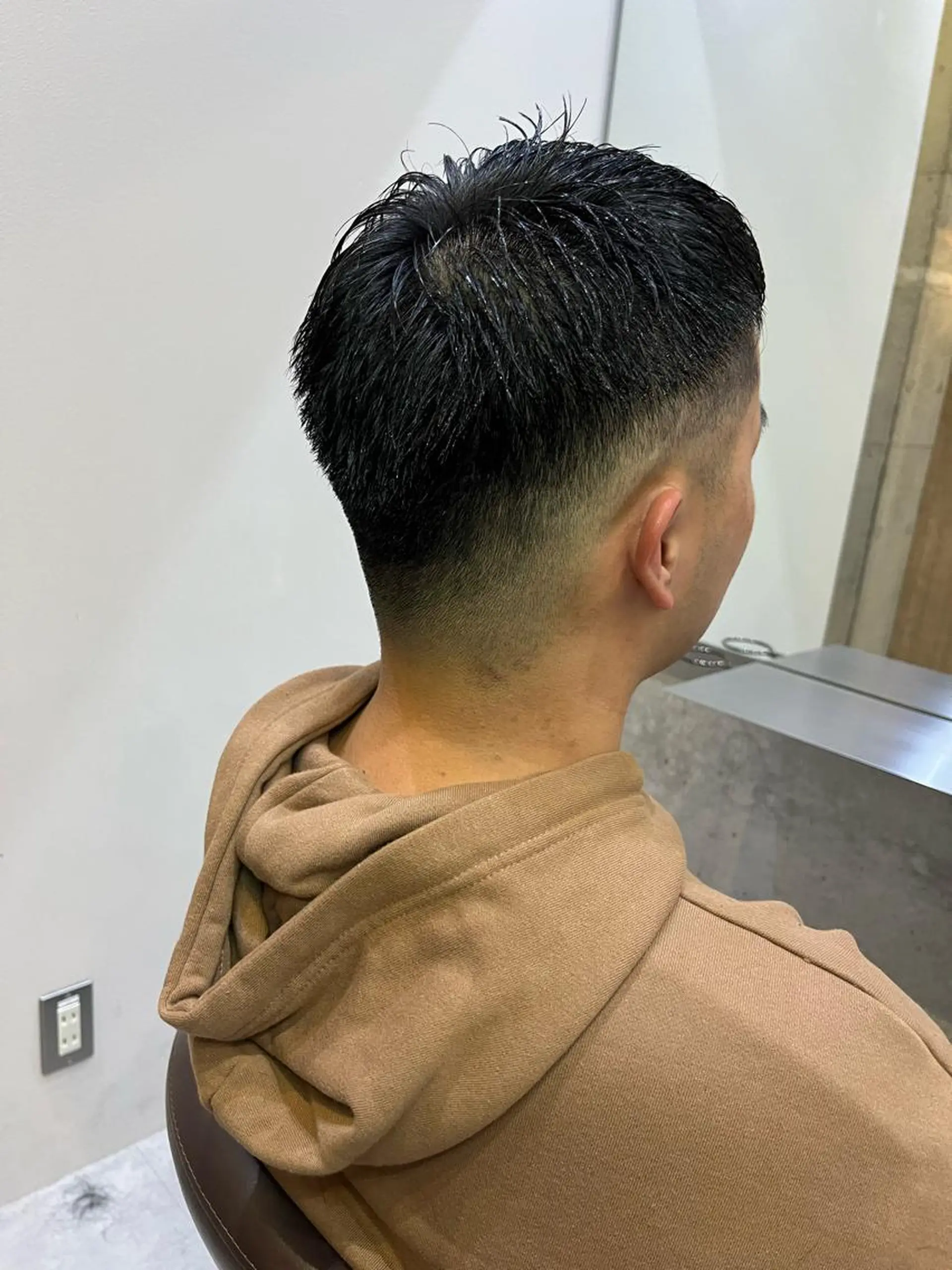 ショート メンズ フェードカット 鹿児島 TSUBASAのヘアスタイル