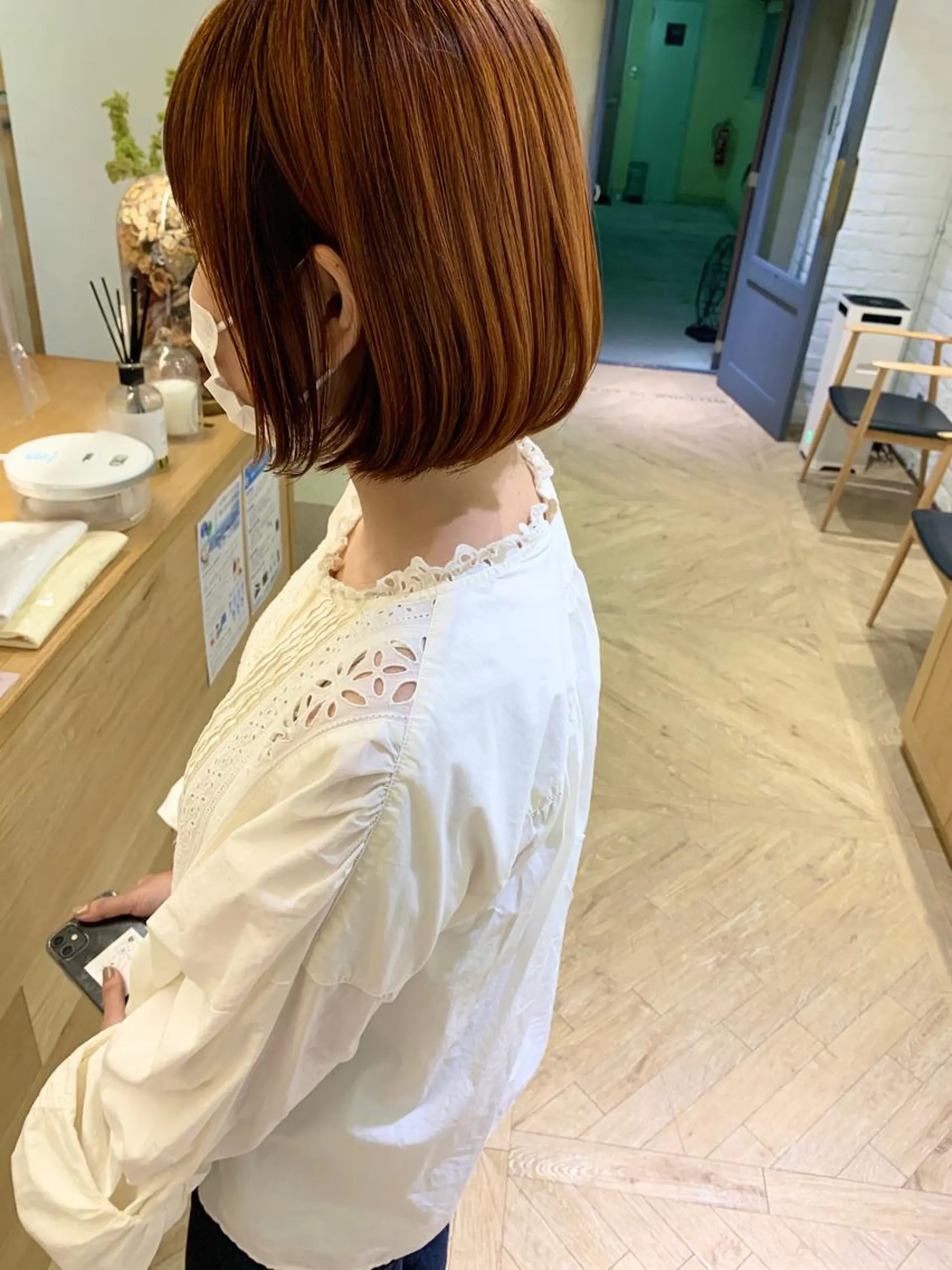 ミディアム LOREN＋透明感 オリーブhirokoのヘアスタイル