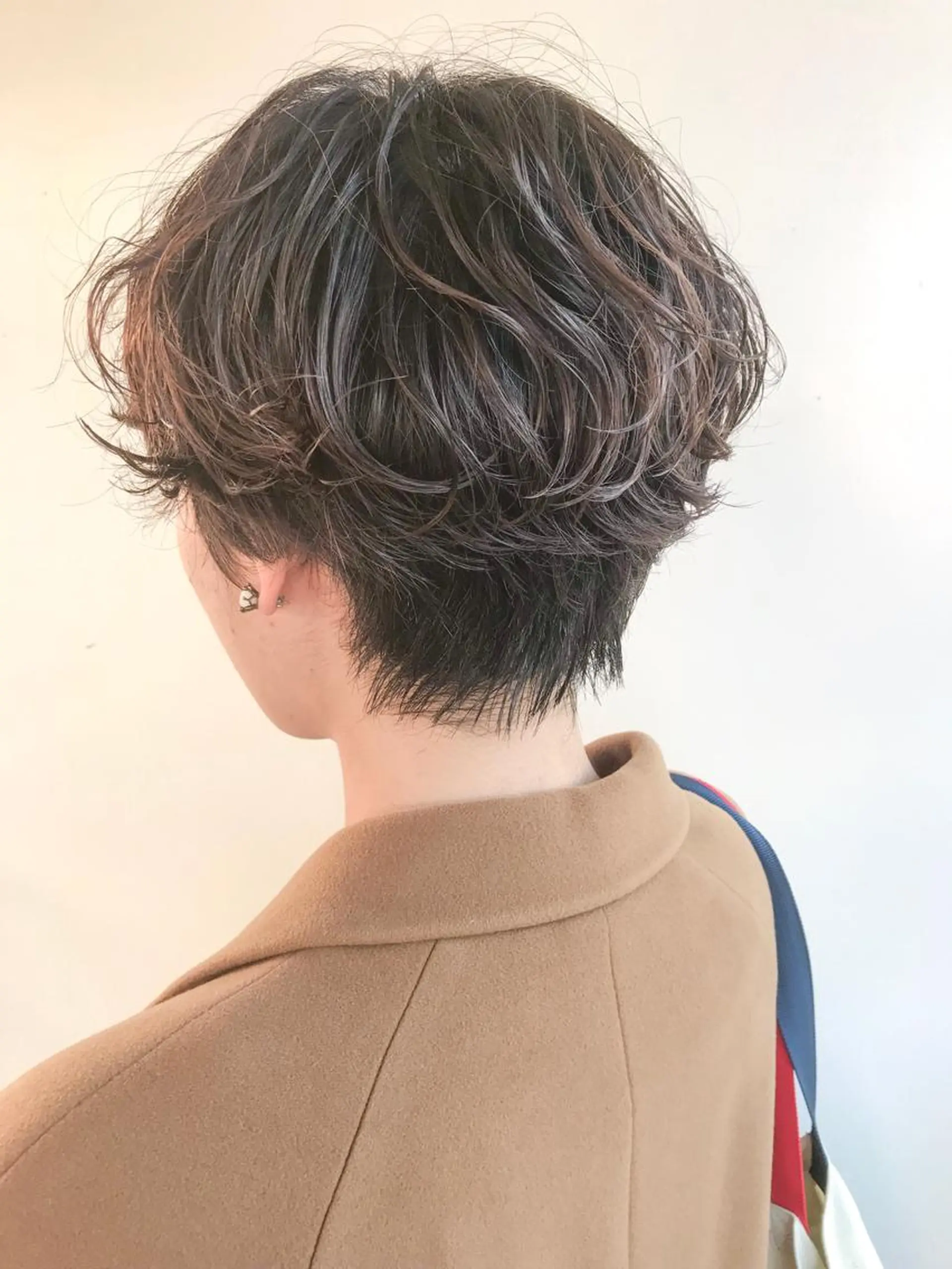 ショート パーマ カット パーマ トリートメント ショート/レイヤー なら石井知希のヘアスタイル