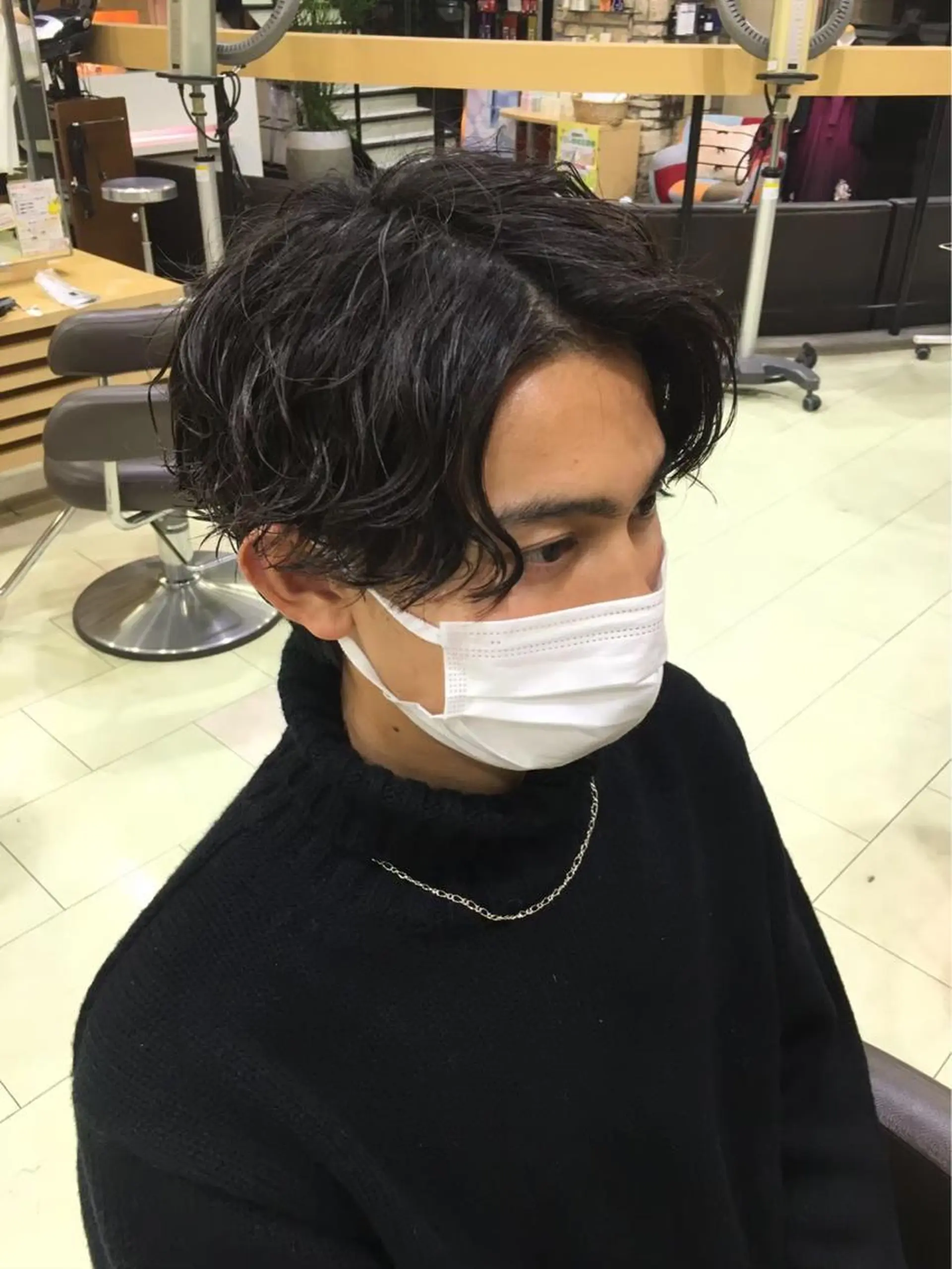 パーマ 似合わせレイヤーカ ット　ʚɞ riiのヘアスタイル