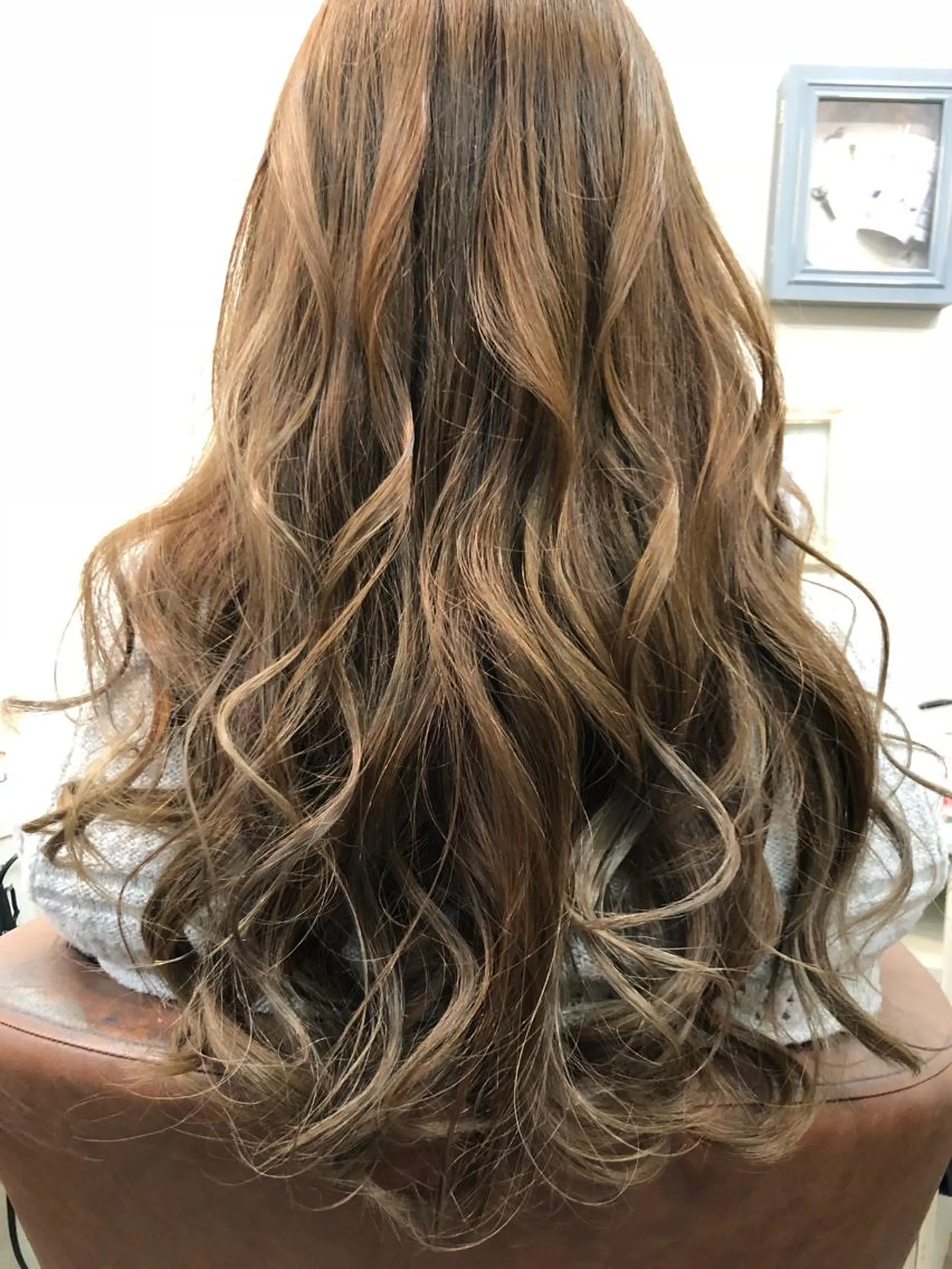 ロング 🌟髪質改善ケアカラ ー美髪縮毛矯正y🌟のヘアスタイル