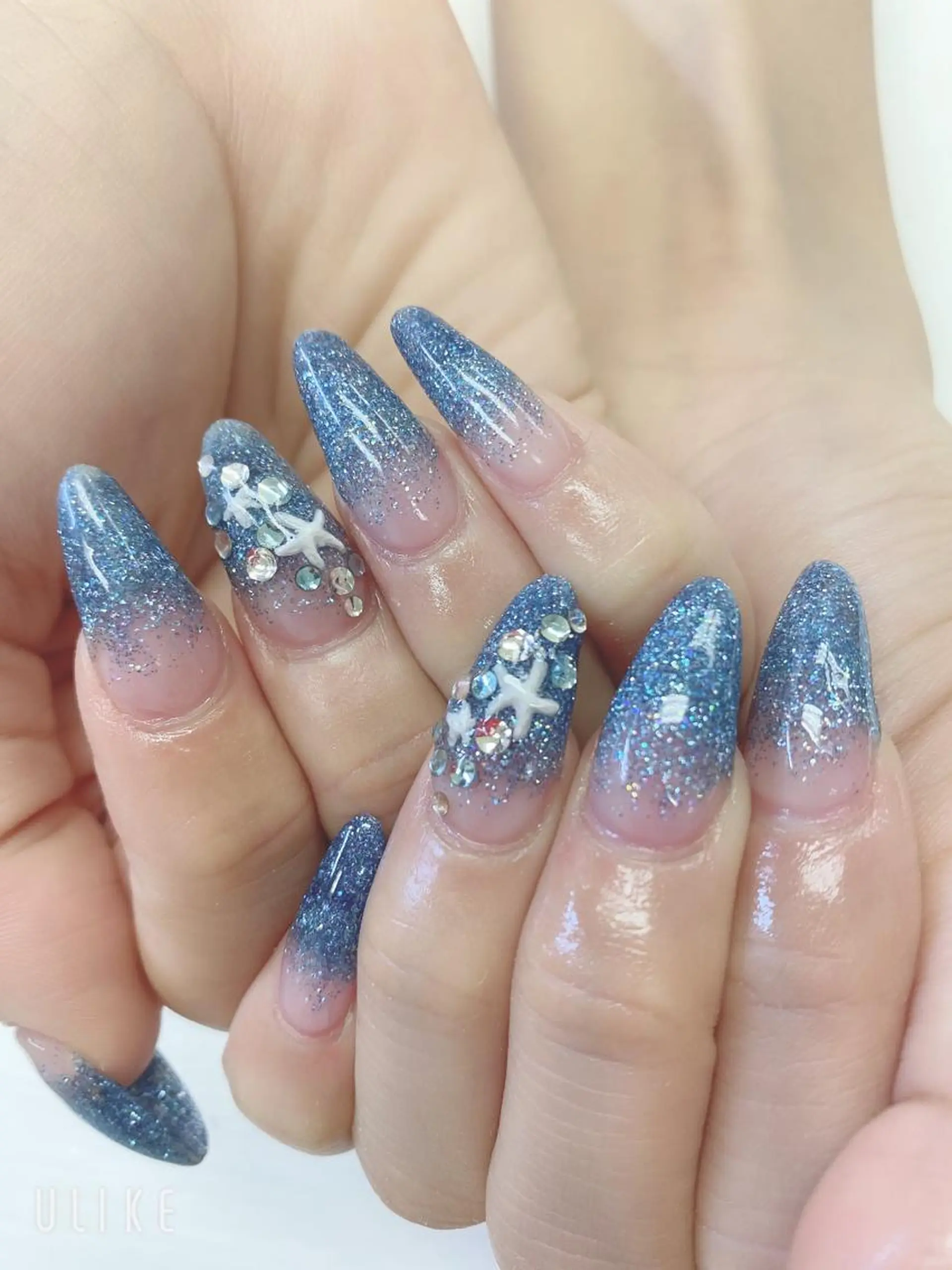 ミディアム ハンドネイル JNA認定講師🌸 RIEのネイルデザイン