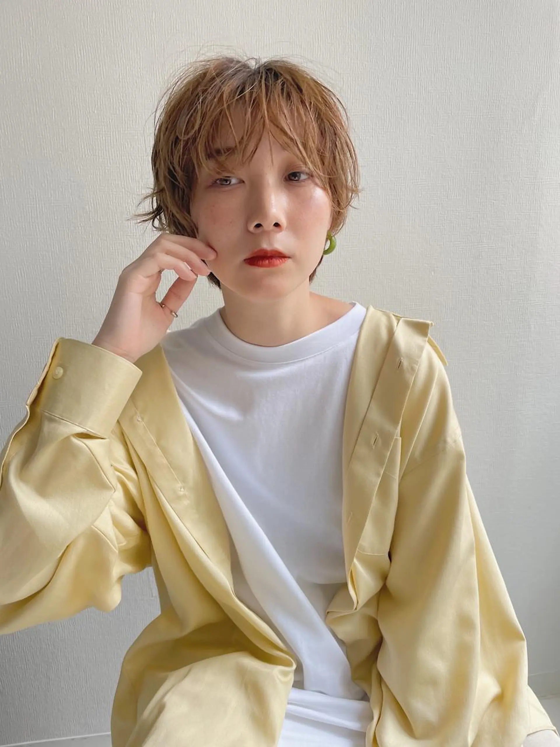 ショート 【ショート、艶髪】 新海龍哉のヘアスタイル