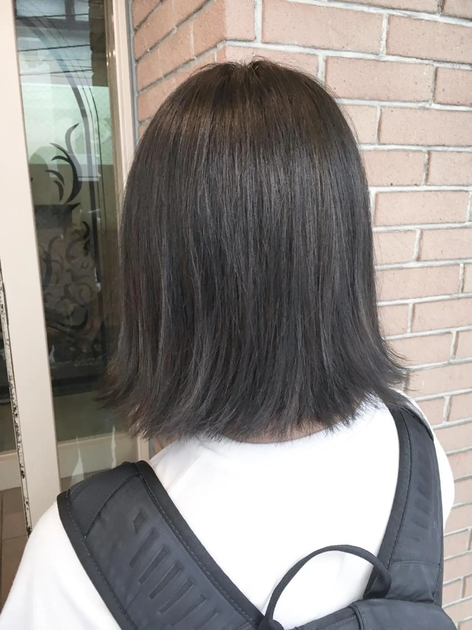 ショート カラー ダークグレー 北條 優輝のヘアスタイル