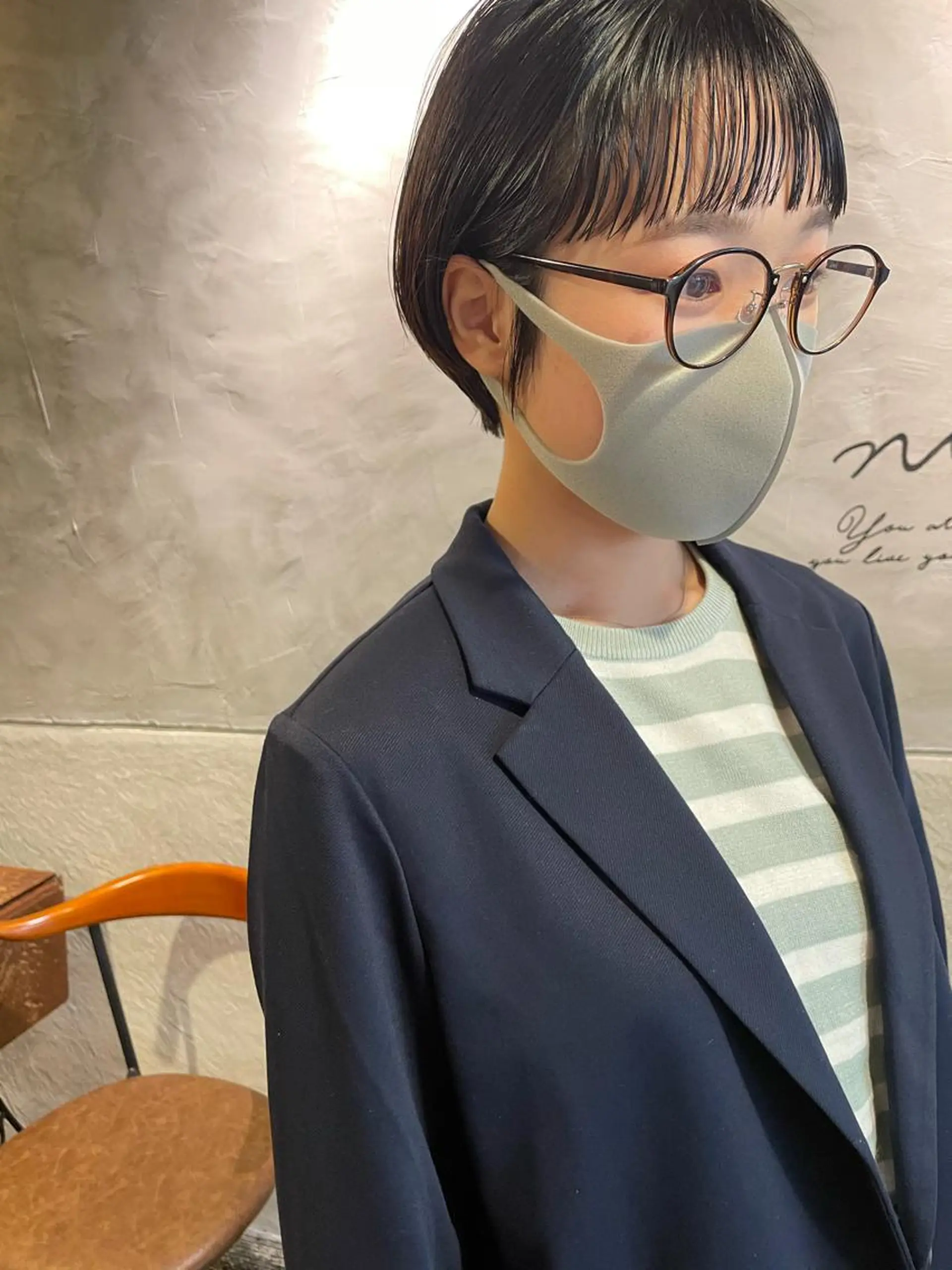 ショート ショートヘア カット さの あやねのヘアスタイル