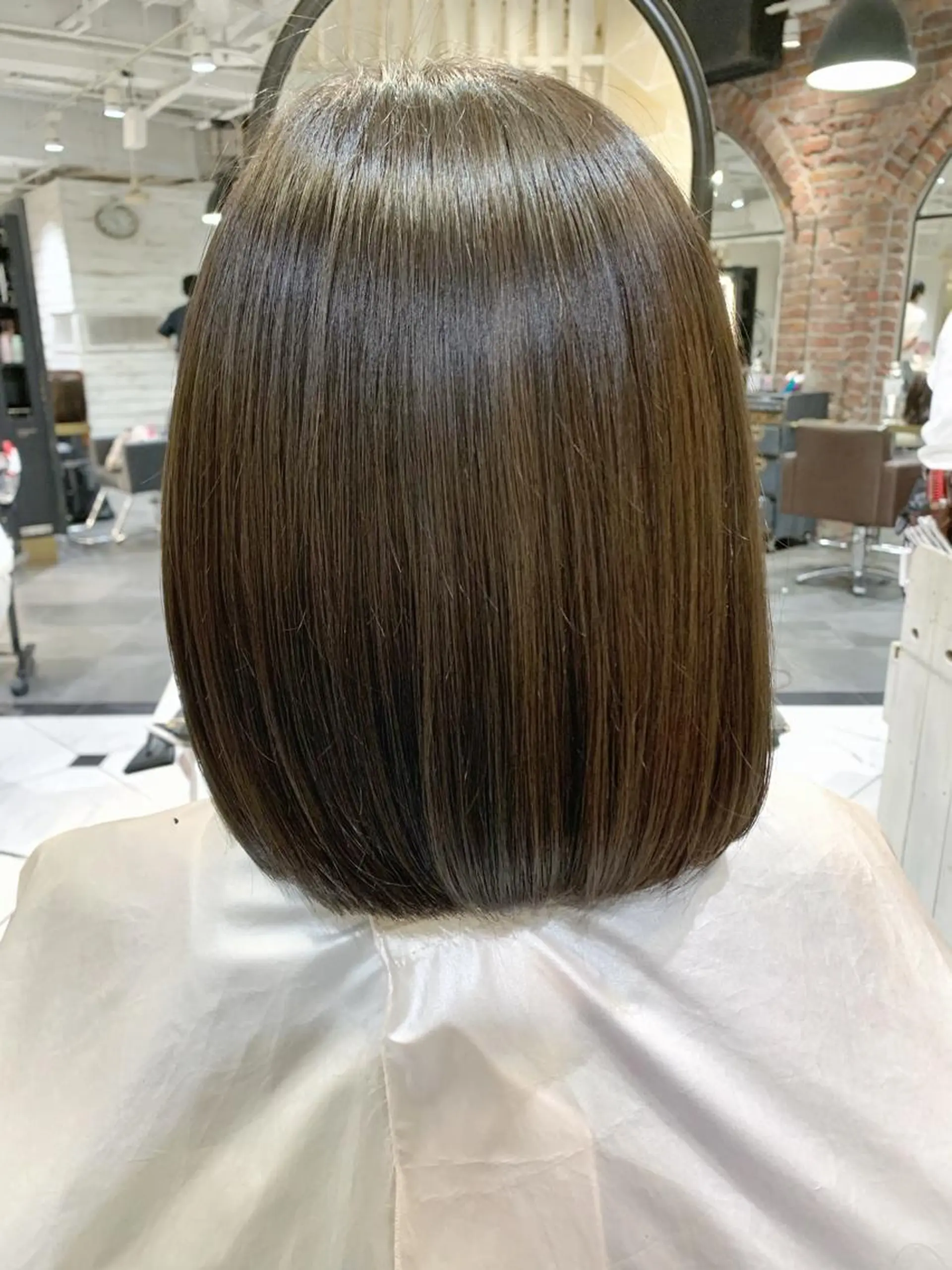 ミディアム カラー 個室 髪質改善サロン HANARE by youres hair 神楽坂 【はなれ】所属・🌈髪質改善 縮毛矯正特化🌈松田のヘアスタイル