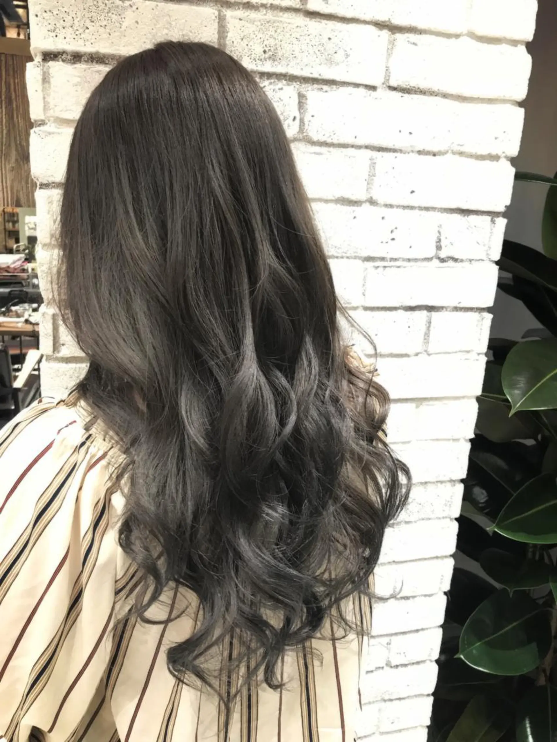 セミロング カラー パーマ ヘアアレンジ メンズ キッズ ネイル マツエク・マツパ アディクシーカラー ヘアカラー バレイヤージュ🌱 渡邉悟🌱のヘアスタイル