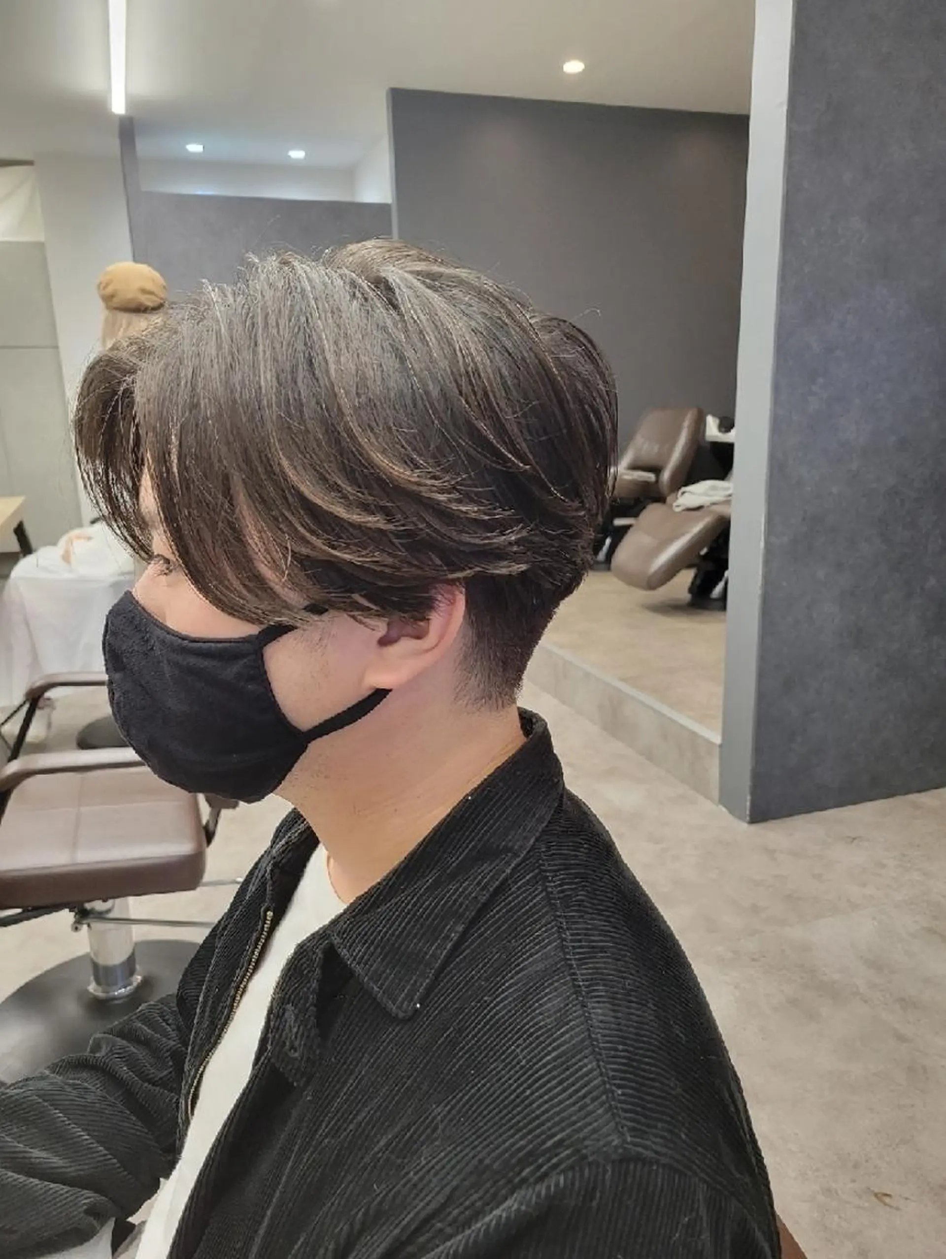 ショート メンズ センターパート マッシュ 刈り上げ レイヤー/ショート /山田譲治✂️のヘアスタイル