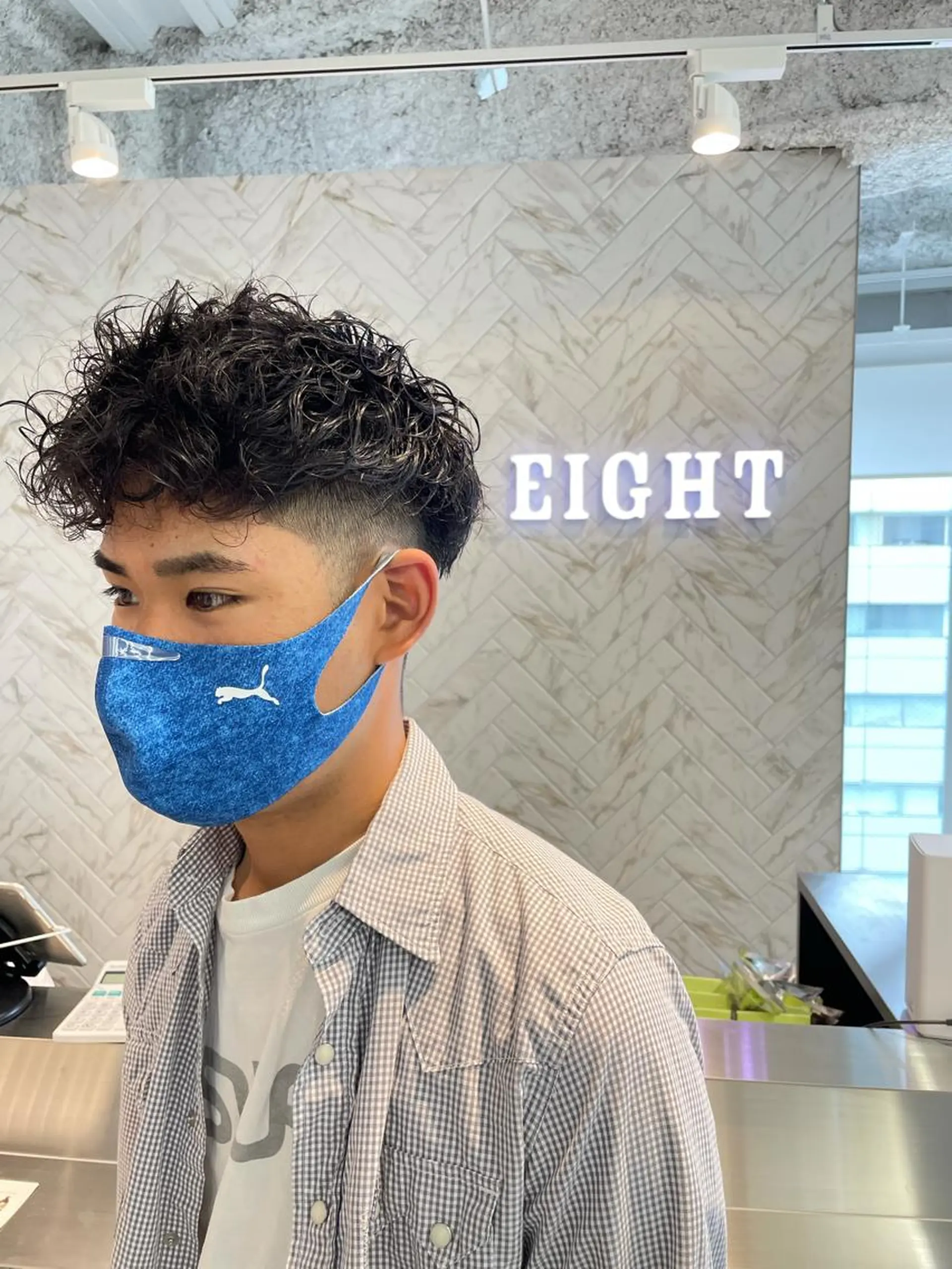 メンズ メンズパーマ カット パーマ トリートメント 島本 燎のヘアスタイル