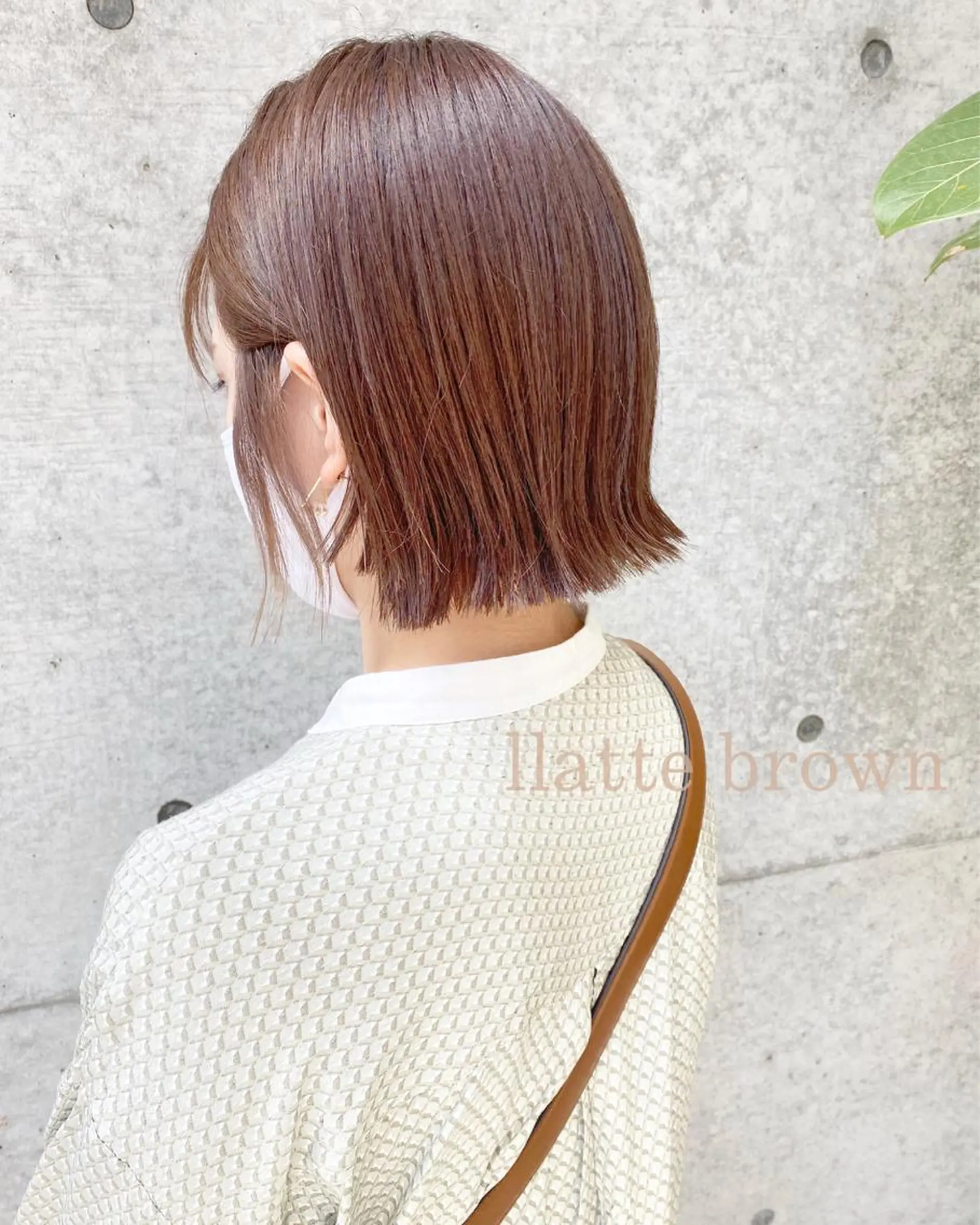 ミディアム カラー clomus所属・YUKA艶髪 🌸寛ぎ部屋のヘアスタイル