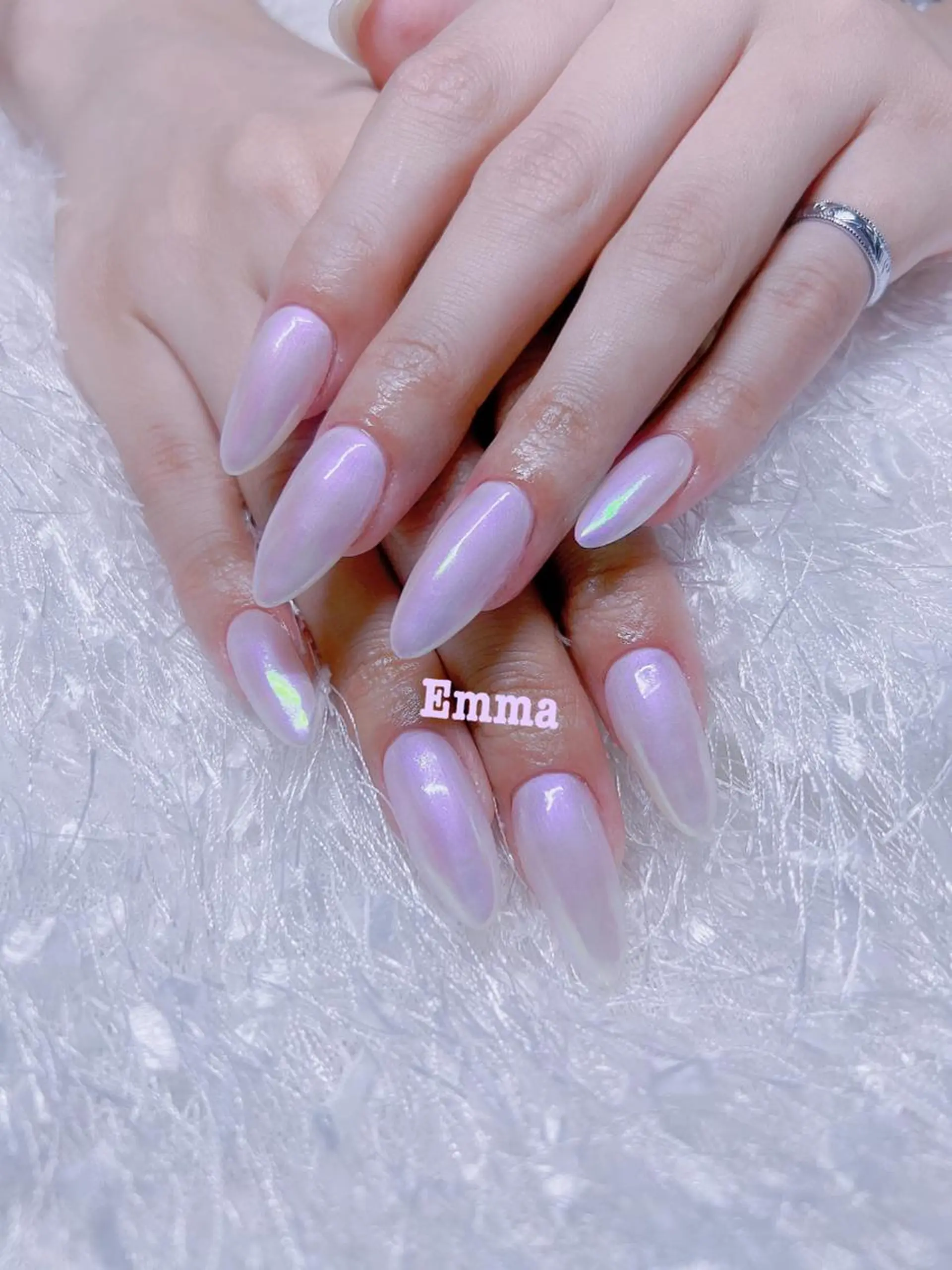 ネイル 長さ出し ネイルチップ ハンドネイル She   Nail所属・ISA_ BELLAのネイルデザイン