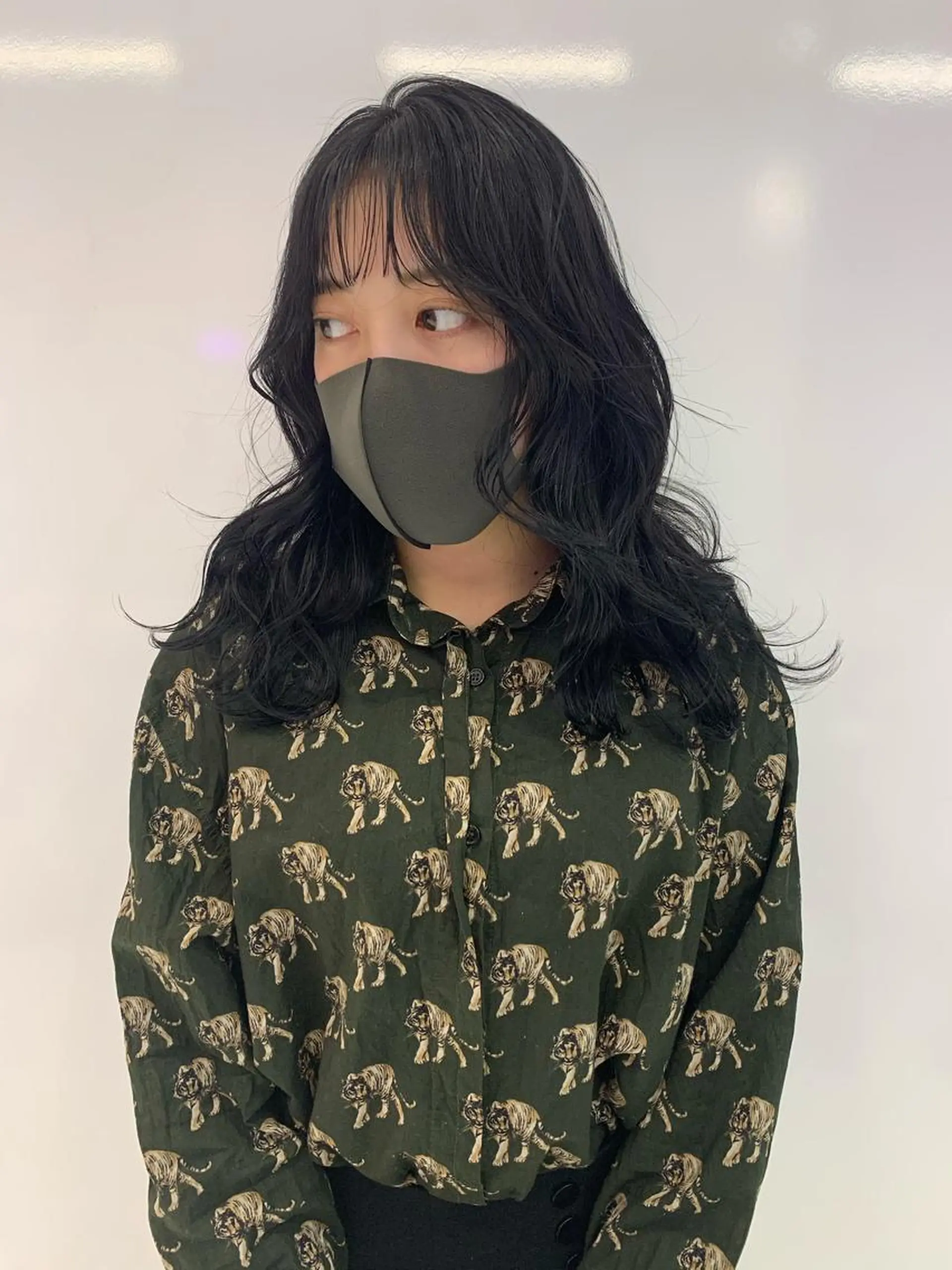 ロング カラー ハッシュカット/ハイ トーン/MANAMIのヘアスタイル