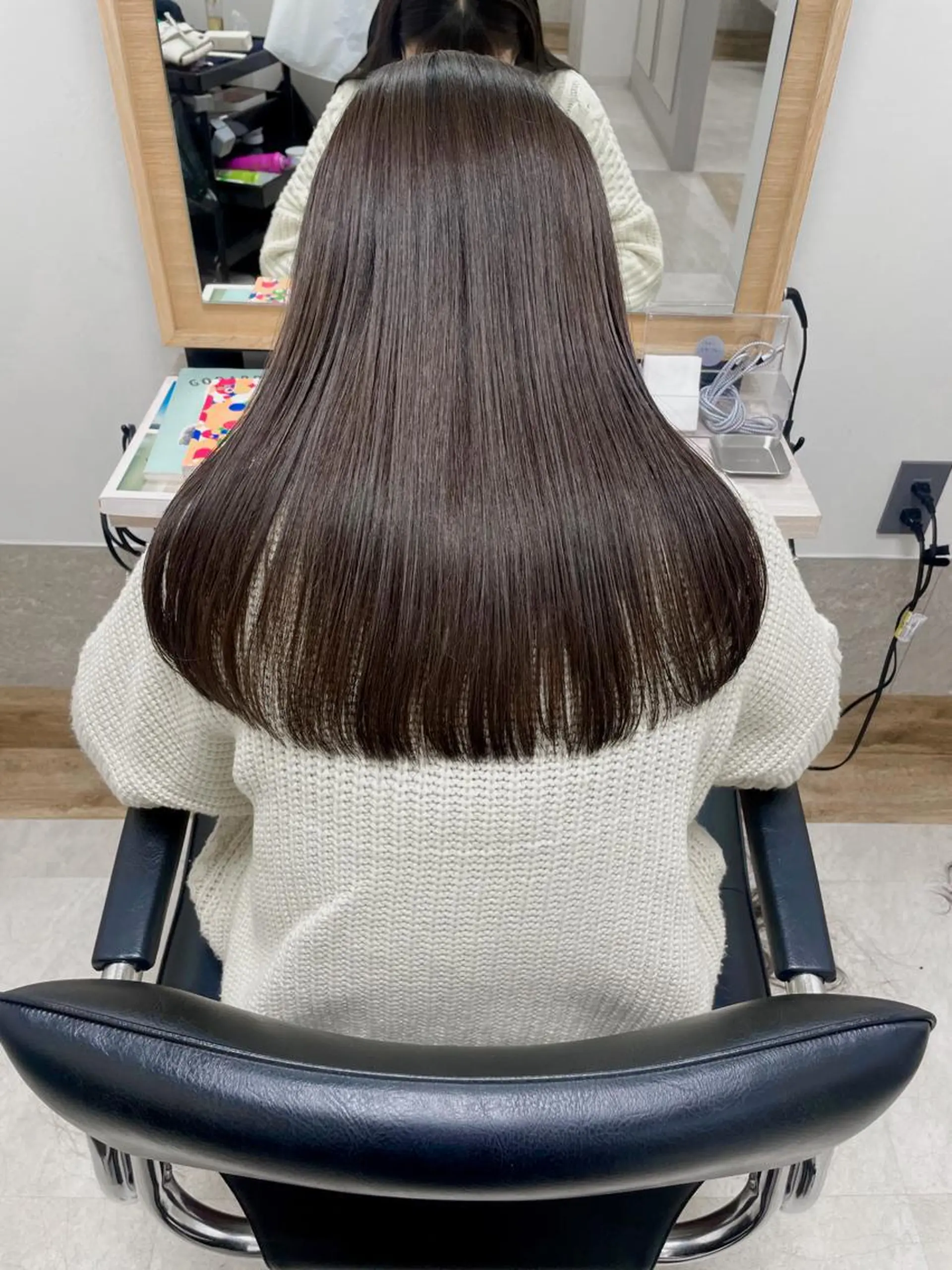 ロング gotoday天神所属・緒方リエ ☆ボブ・ショートのヘアスタイル