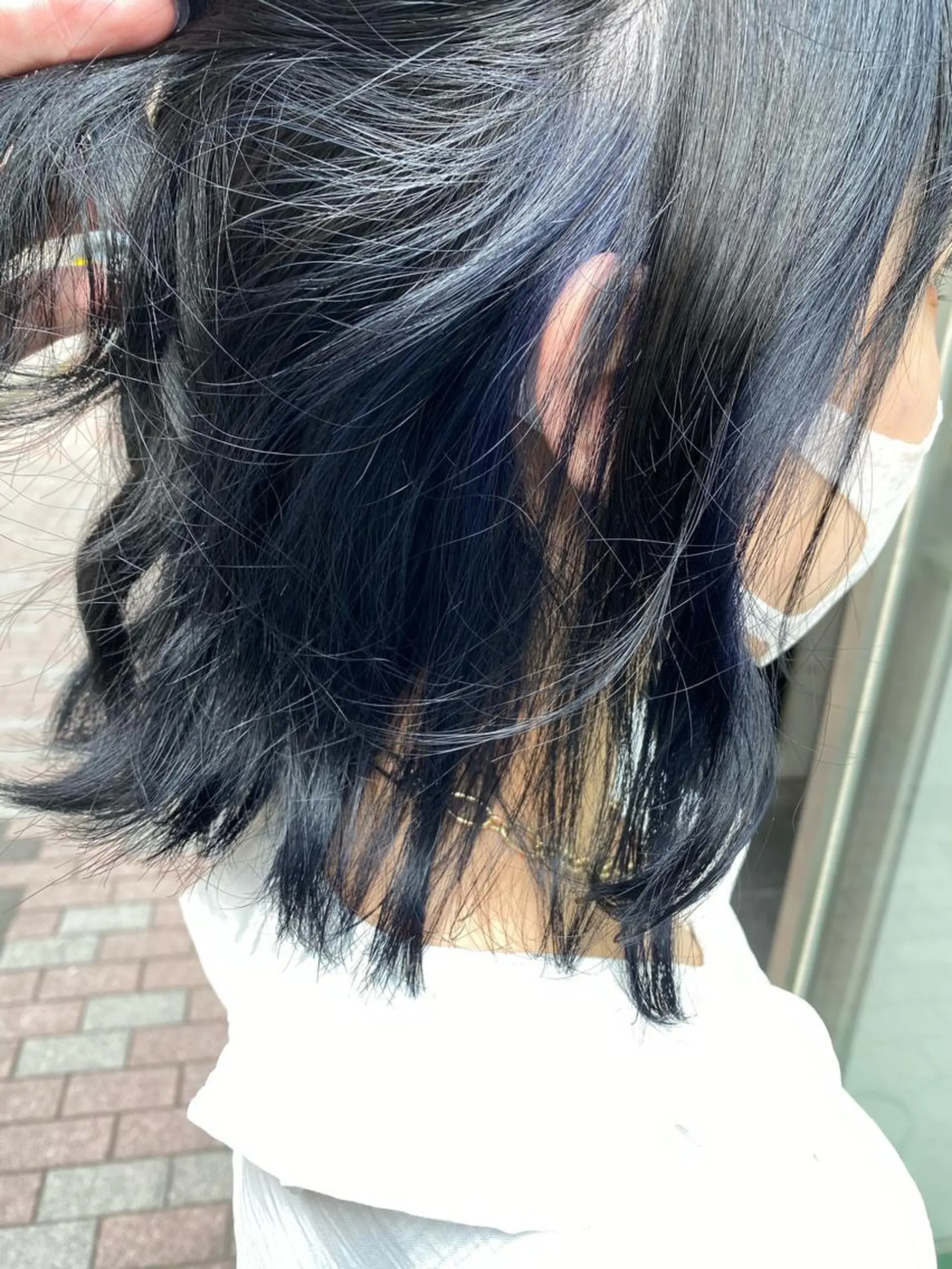 ミディアム 💕コテ巻き風パーマ 💕KEIYA 💕のヘアスタイル