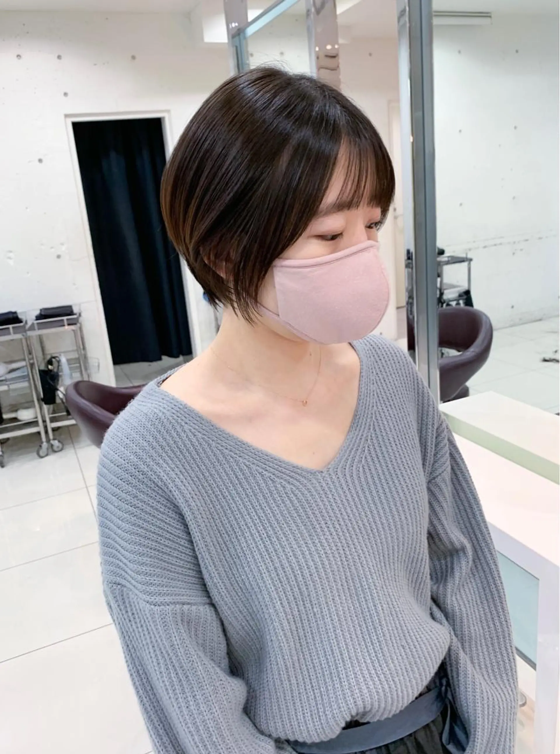 ショート ショートボブ ボブ ショートヘア 原宿パーマ kazuのヘアスタイル