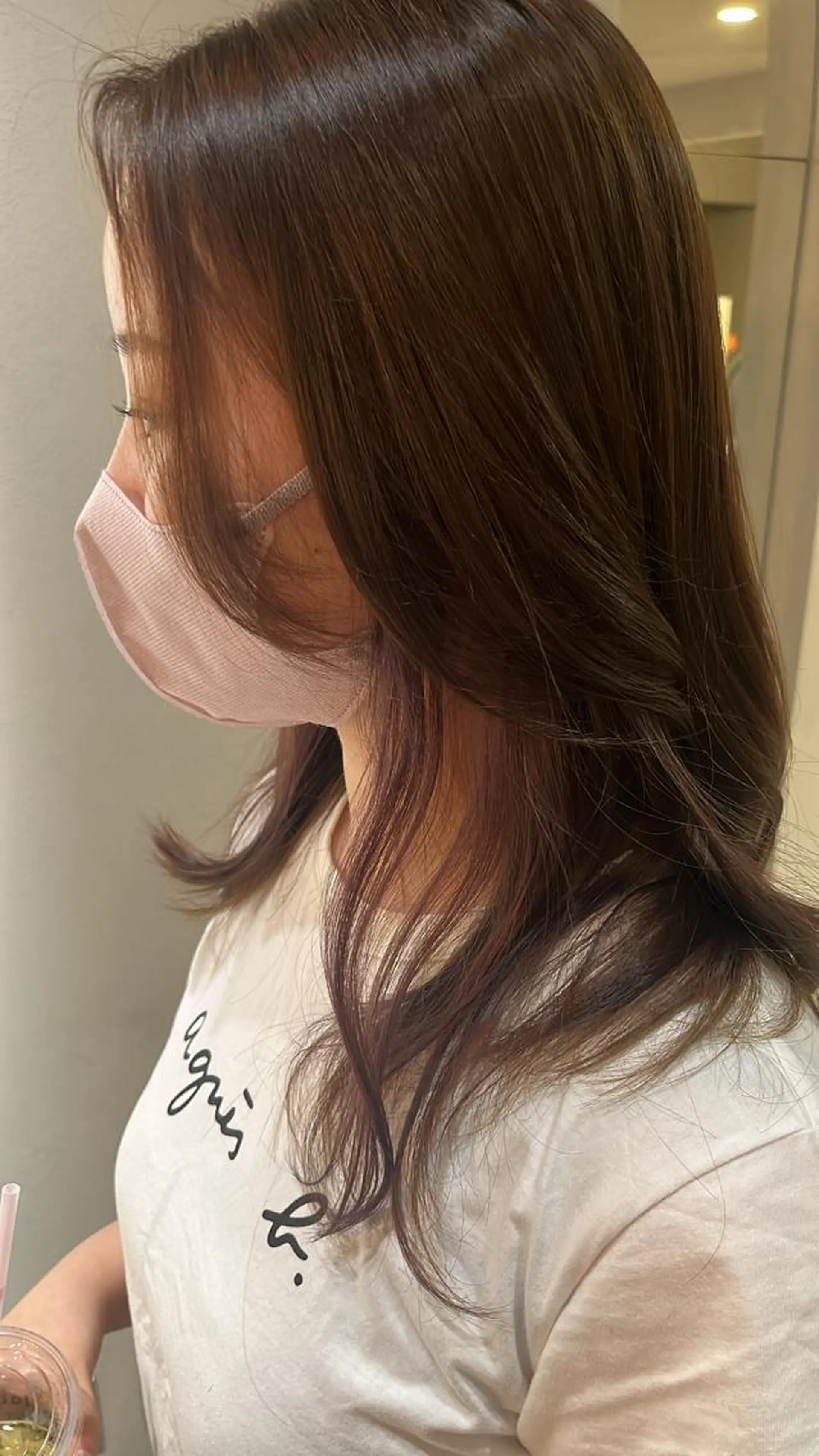 ロング 中屋 日和のヘアスタイル