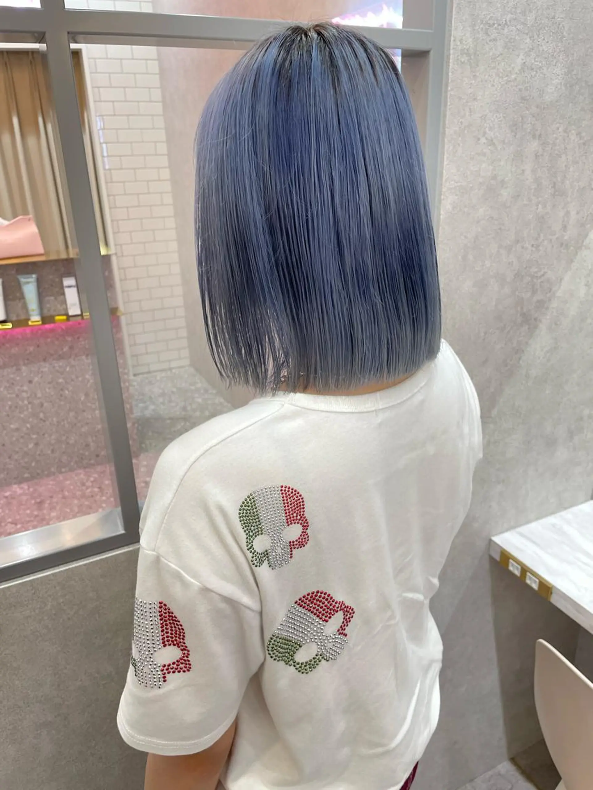 カラー rina／ベージュ ワンホン/韓国ヘアのヘアスタイル