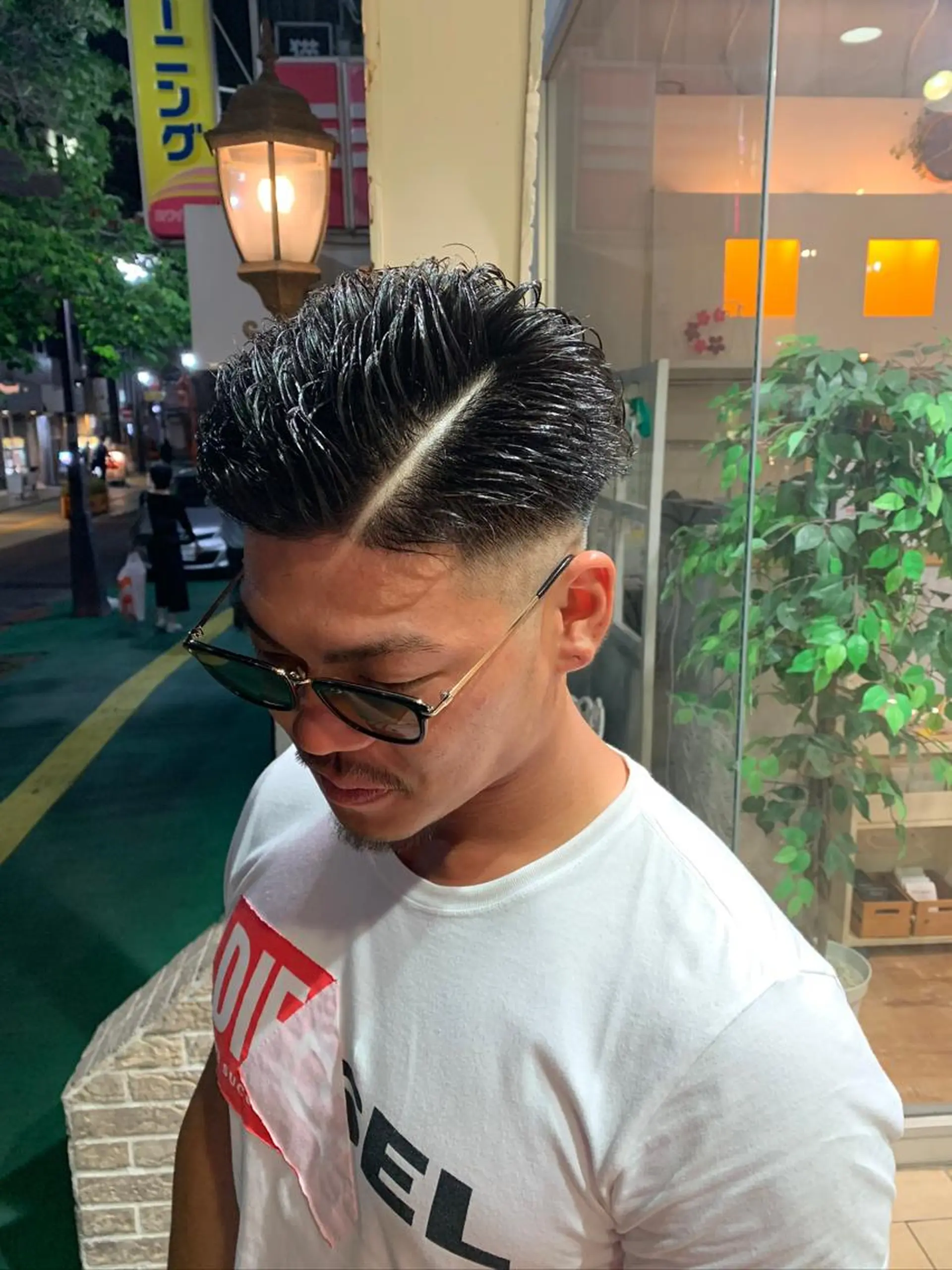 ショート メンズ フェードカット スキンフェード カット メンズ特化 TAKUYAのヘアスタイル