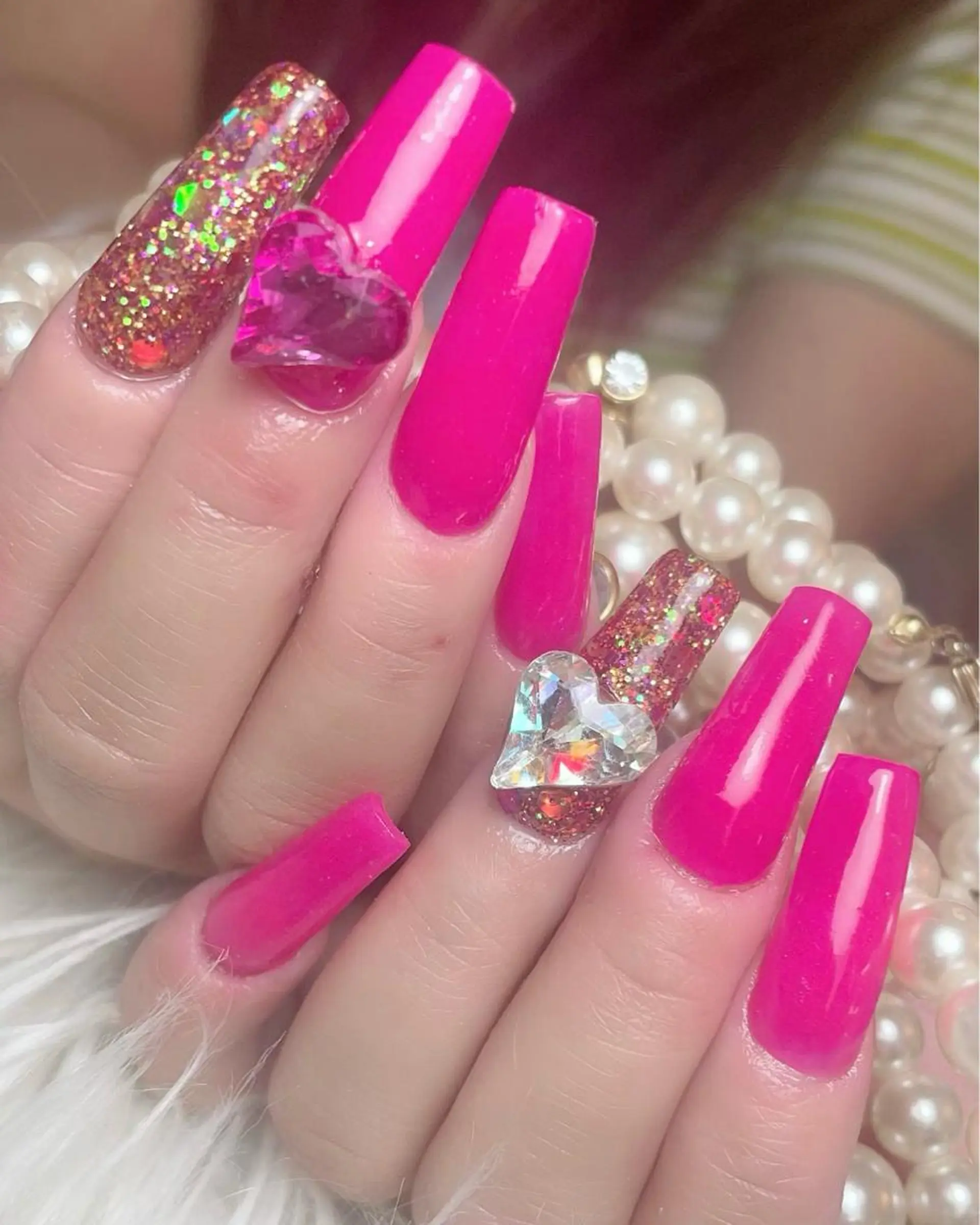 ネイル ラメ(グリッター) ネイルサロンfeel茂原店所属・Feel ‪‪☺︎‬Yuriaのネイルデザイン