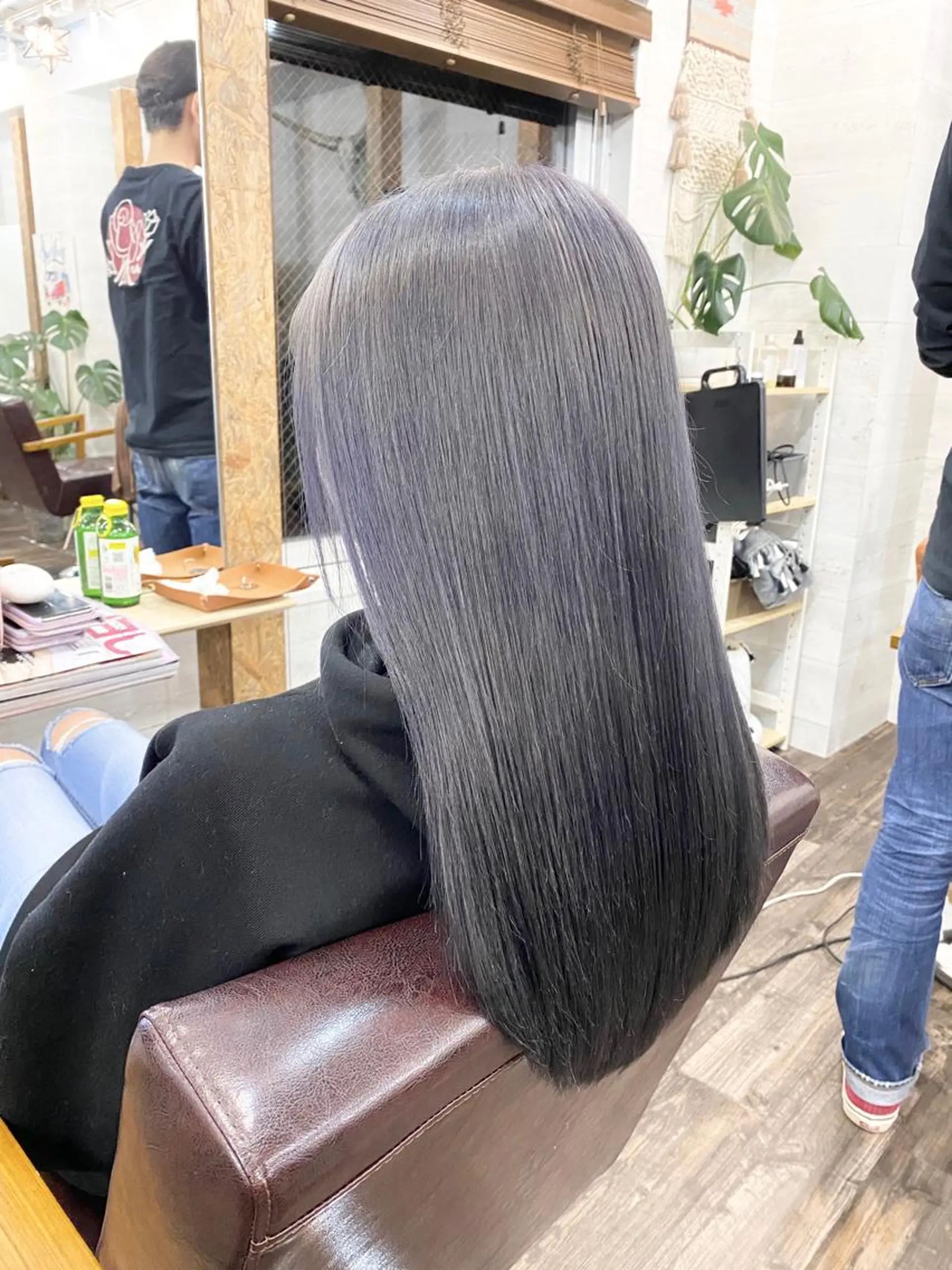 セミロング カラー ヘアカラー トリートメント プチプラ&ハイクオ リティ✰Lilly✰のヘアスタイル