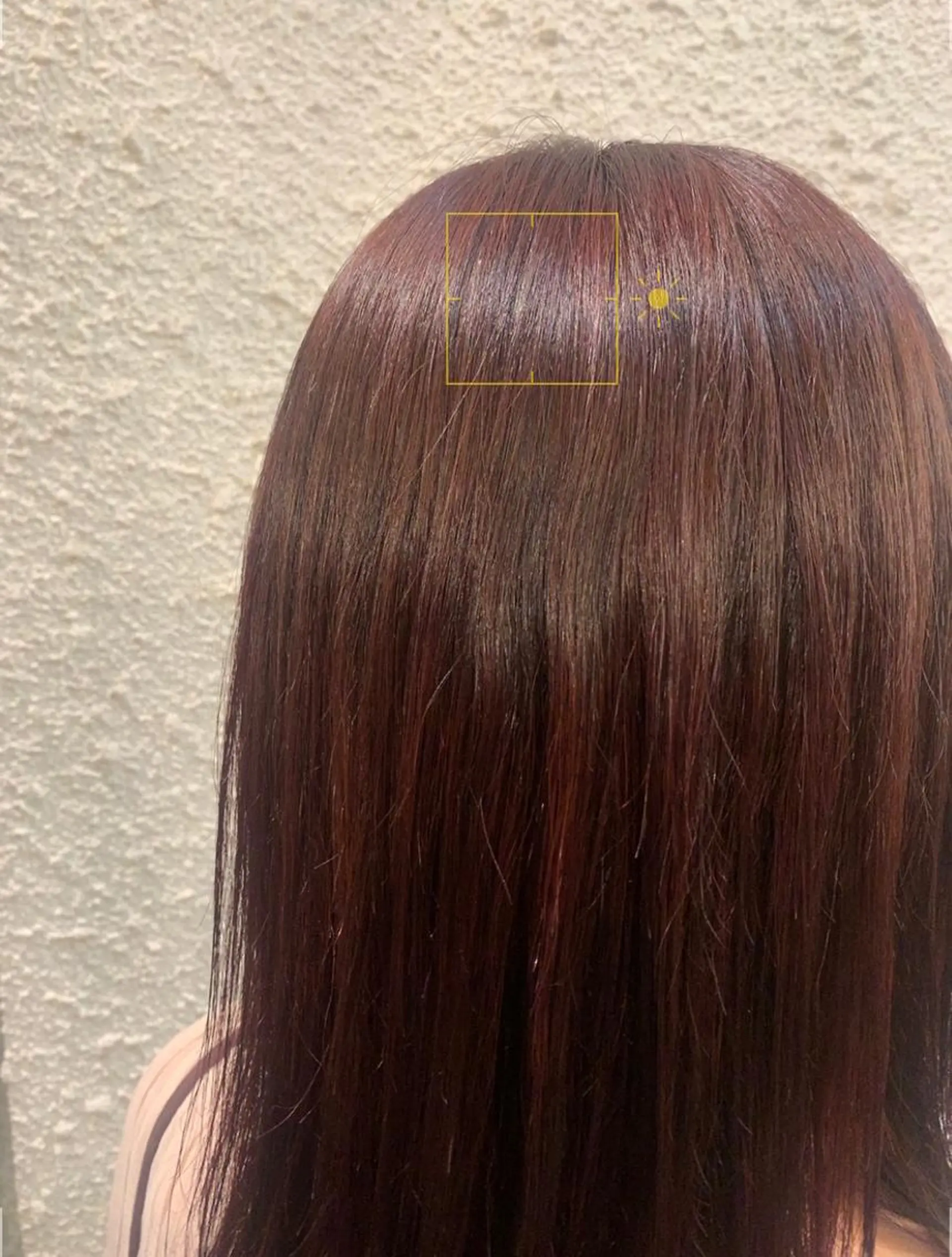 ミディアム カラー ♱地雷カラー♱ウルフ ♱ 藍衣 ♱のヘアスタイル