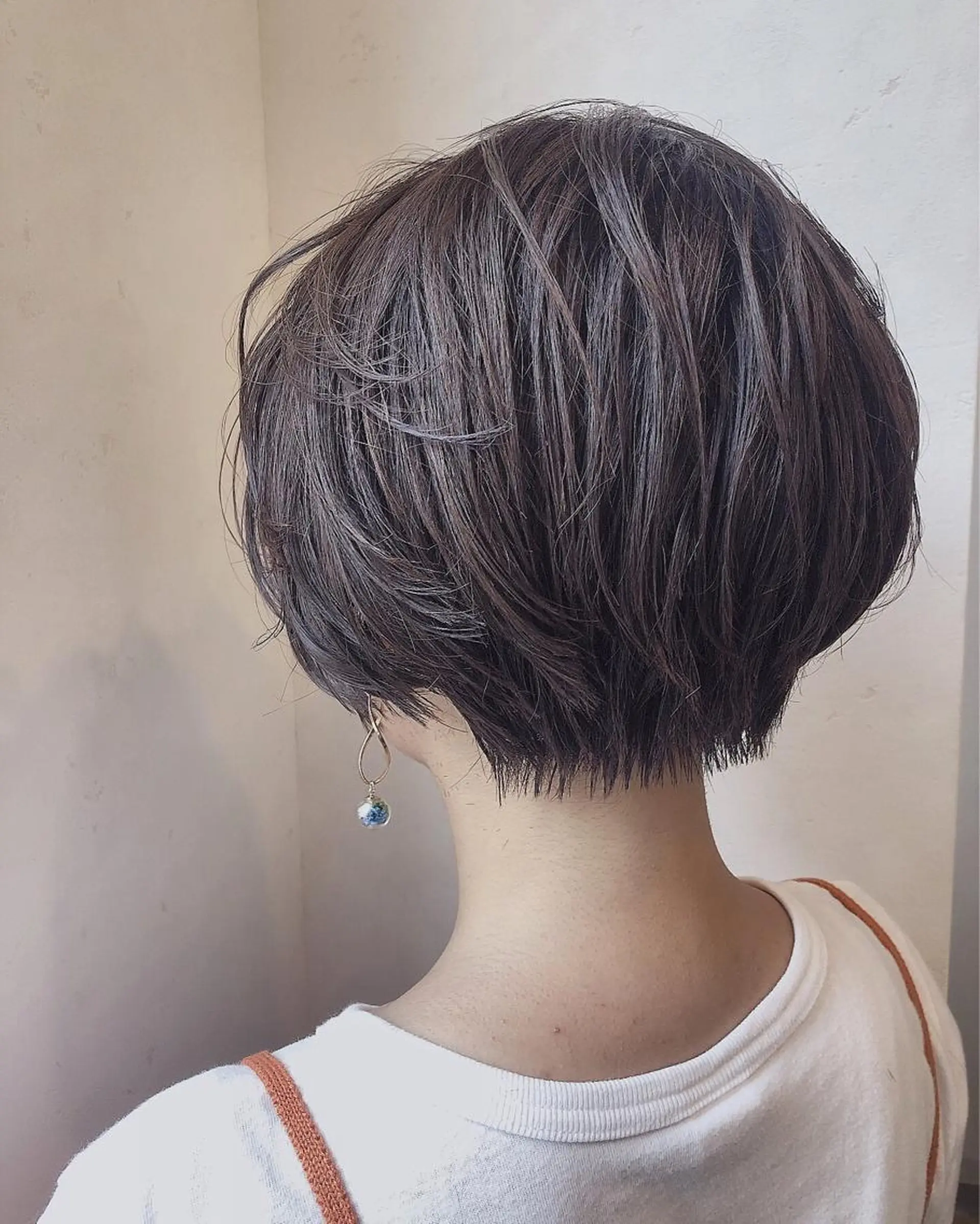 ショート カラー ハンサムショート ショートヘア TOWA 野村　コウダイのヘアスタイル