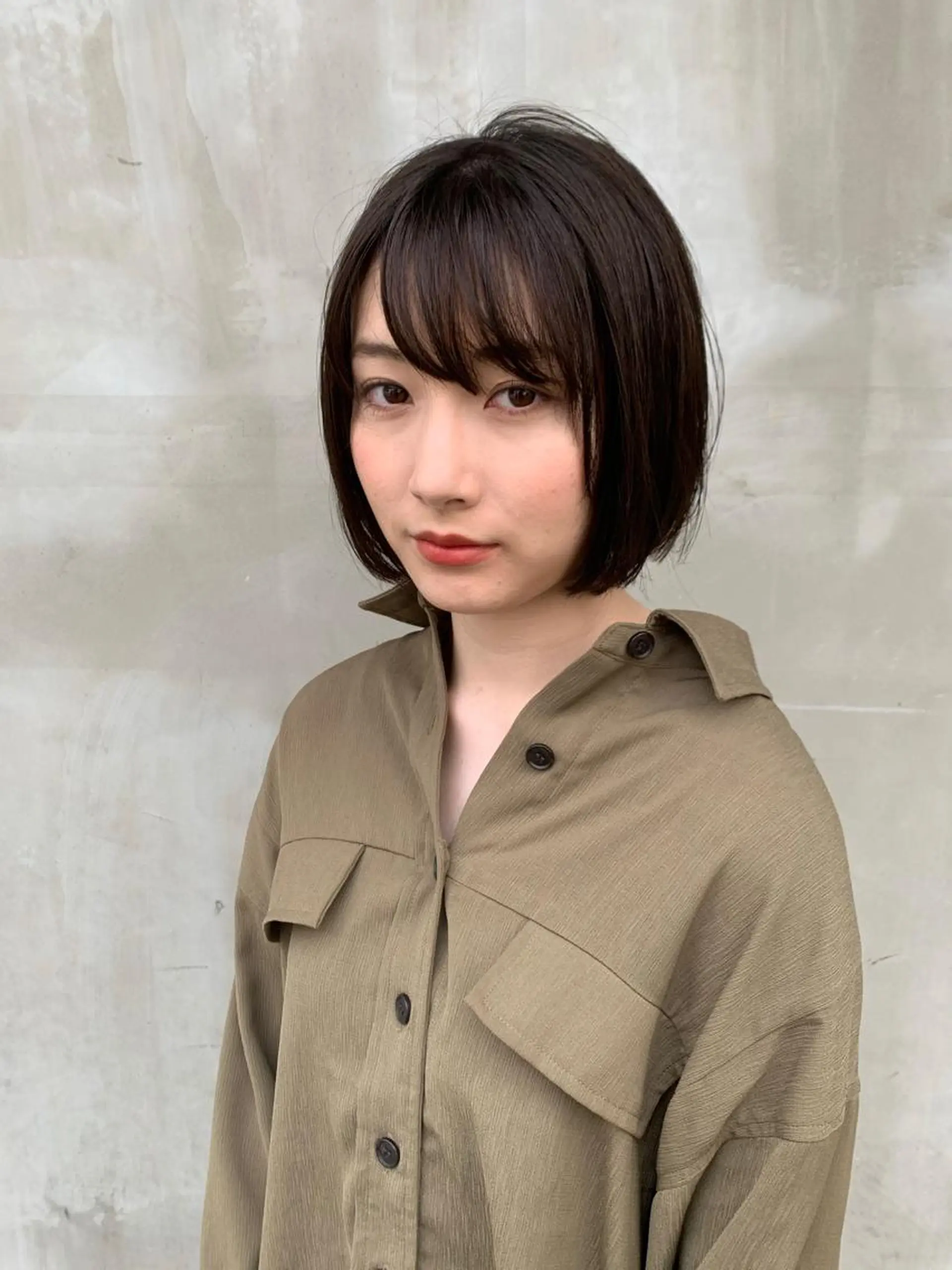 ショート カラー ボブ CiNEMA daikanyama所属・透明感カラー🫧 今泉健太のヘアスタイル