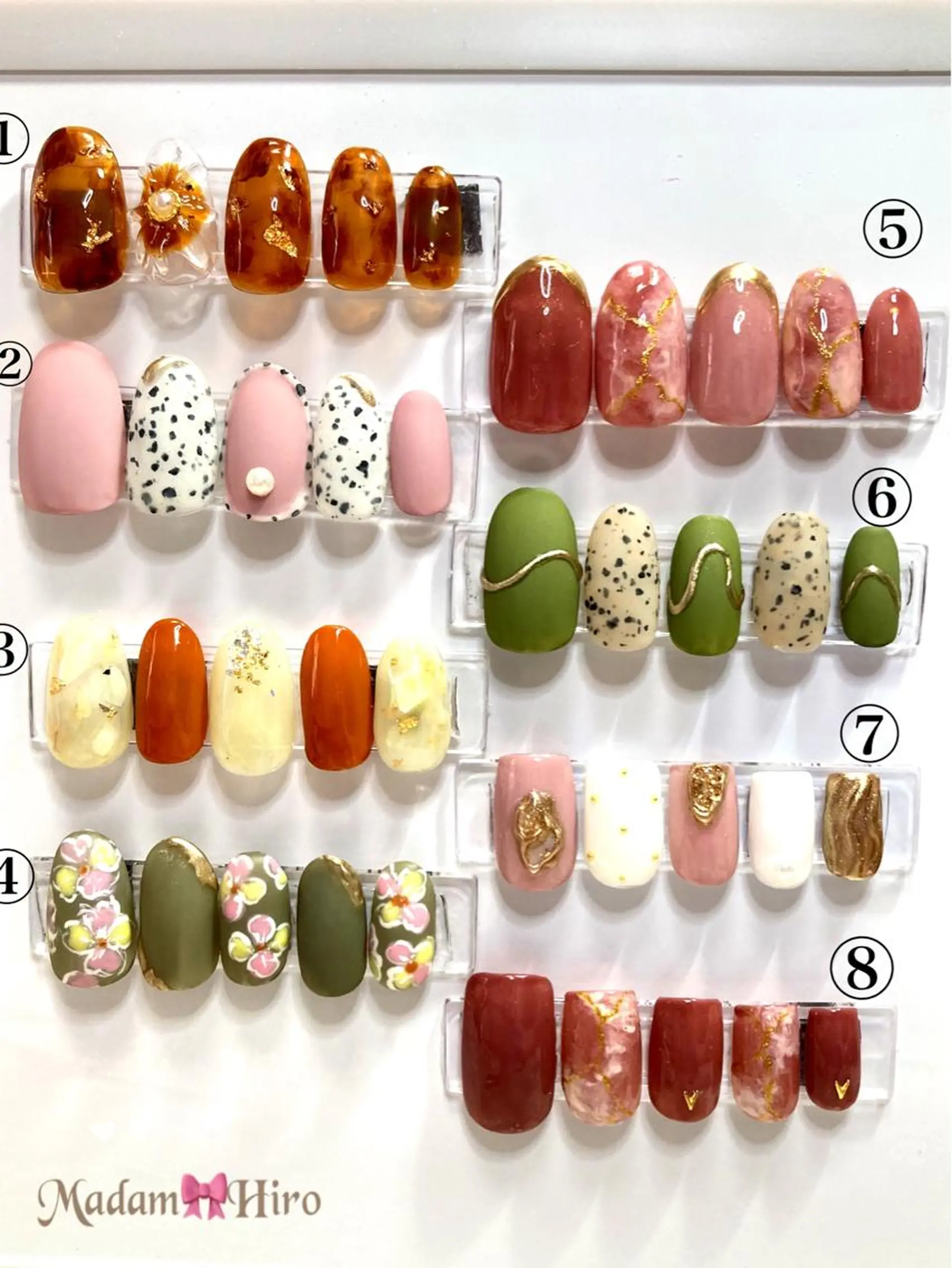 ネイル ハンドネイル Lianネイル 寛子Lianのネイルデザイン