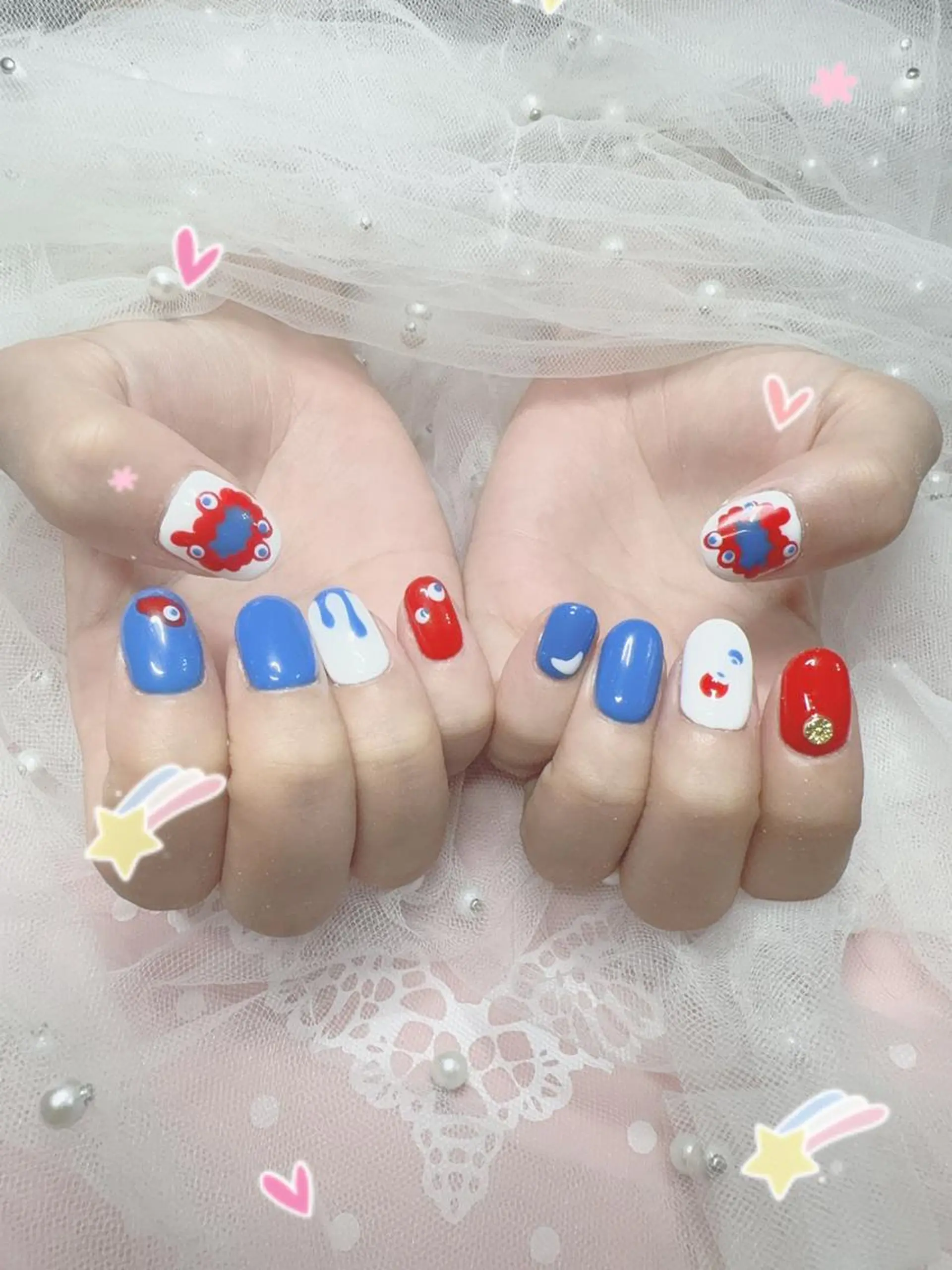 ネイル ハンドネイル 🎀シズカ nail🎀のネイルデザイン