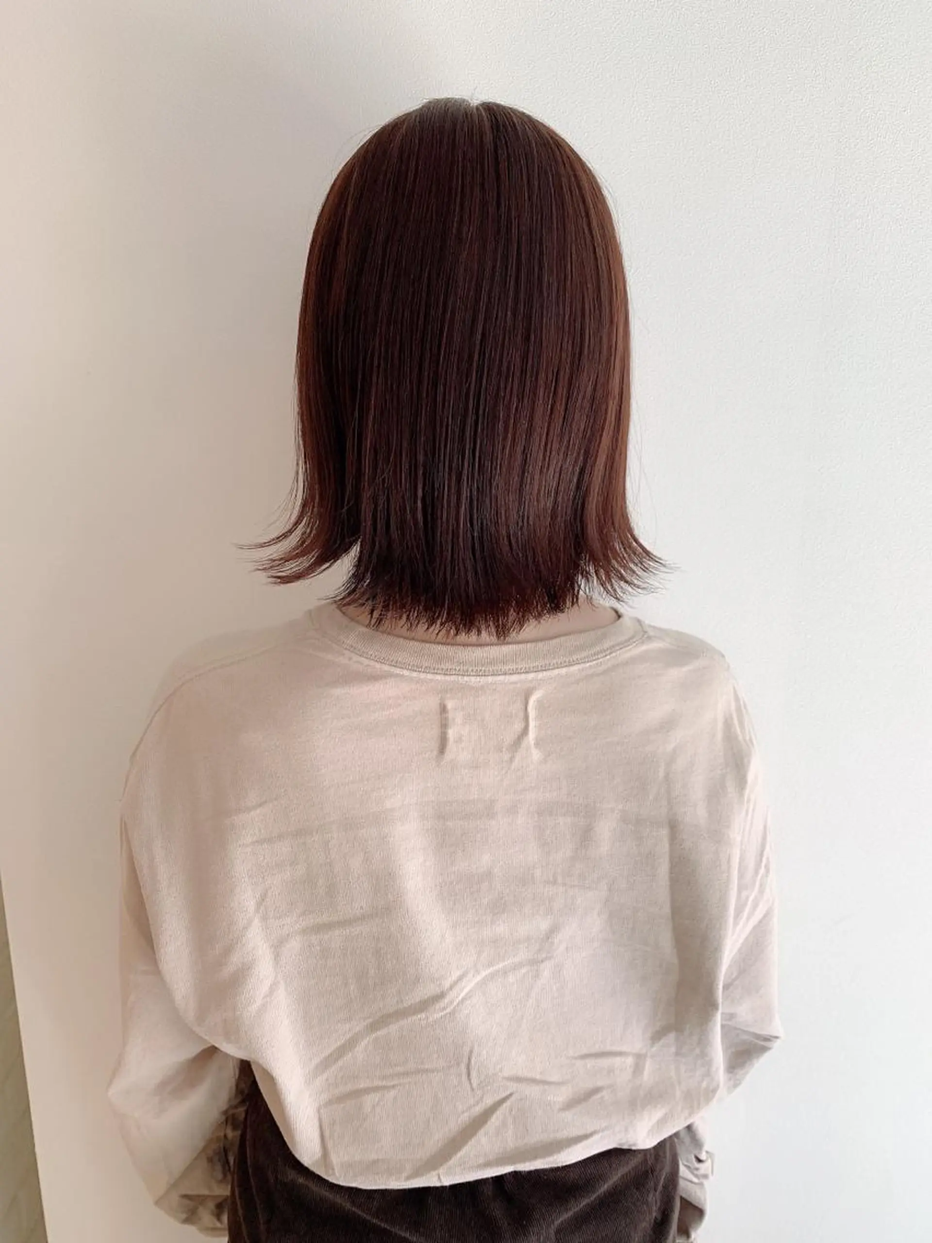 ミディアム カラー カット ヘアカラー なりたいが叶う ながしまじゅんきのヘアスタイル