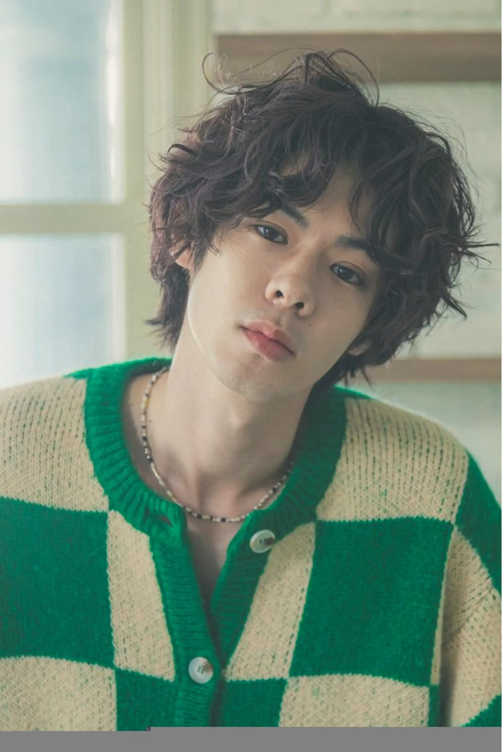 ショート パーマ たけだゆめ ダブルカラーのヘアスタイル