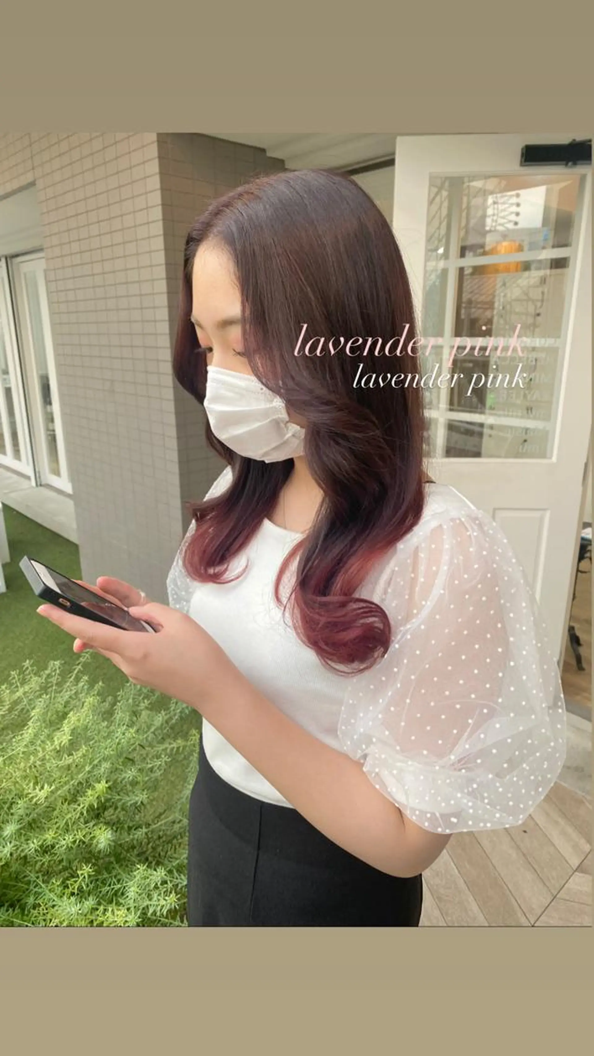 セミロング 似合わせ大得意美容師 .Haruka.のヘアスタイル