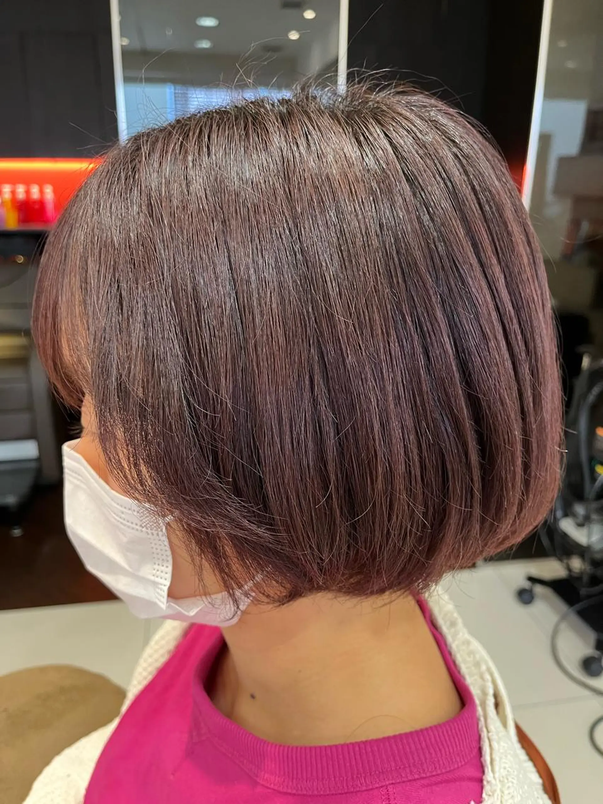 ショート なつな/ 透明感カラーのヘアスタイル