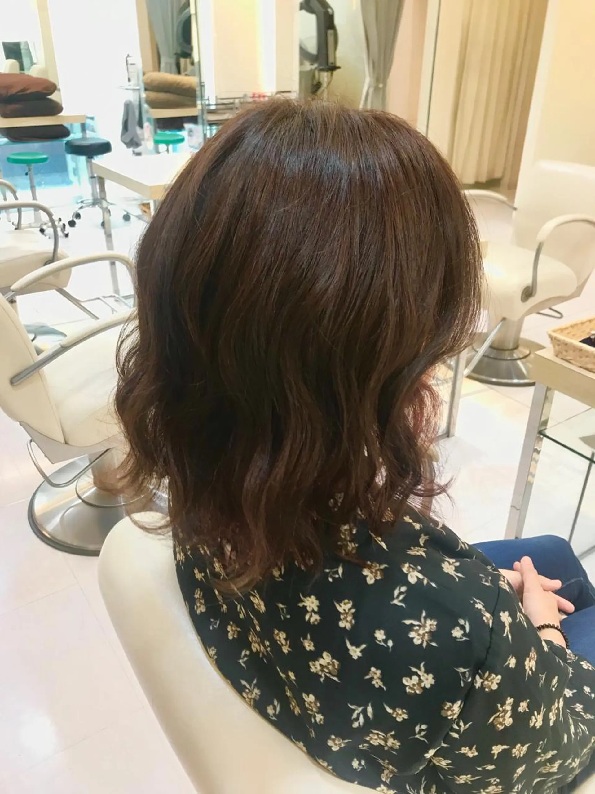 ミディアム カラー 後藤 瑞季のヘアスタイル