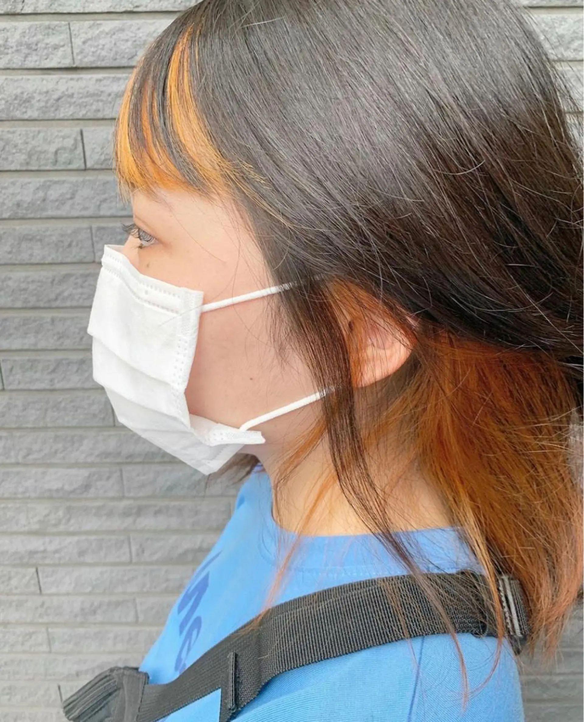 ミディアム カラー ヘアアレンジ 髪質改善&Spa fee南越谷2号店所属・髪質改善/南越谷/ 山岸彩夏のヘアスタイル