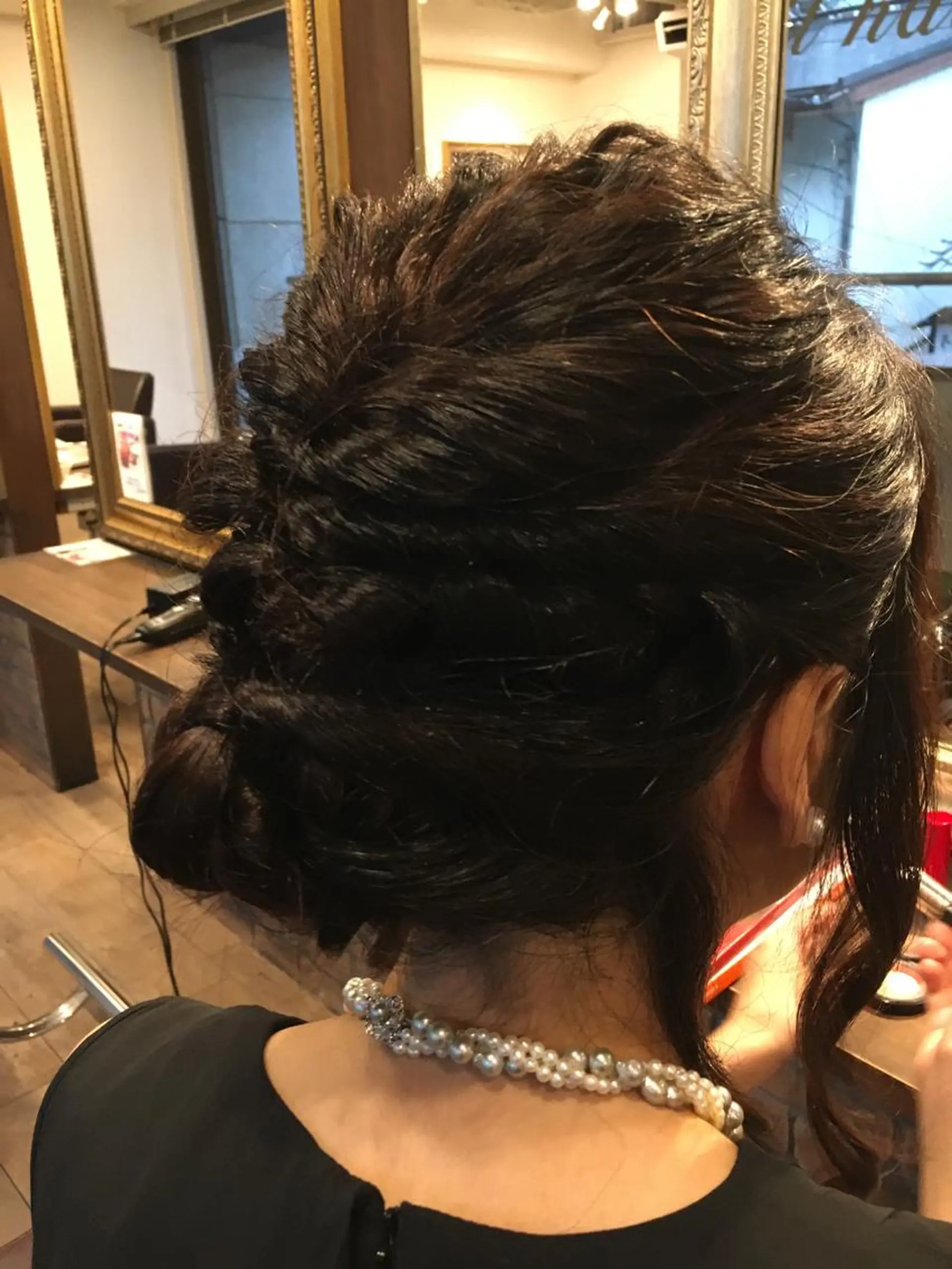 ミディアム ヘアアレンジ JILBLAN京都 ショート/ハイライトのヘアスタイル