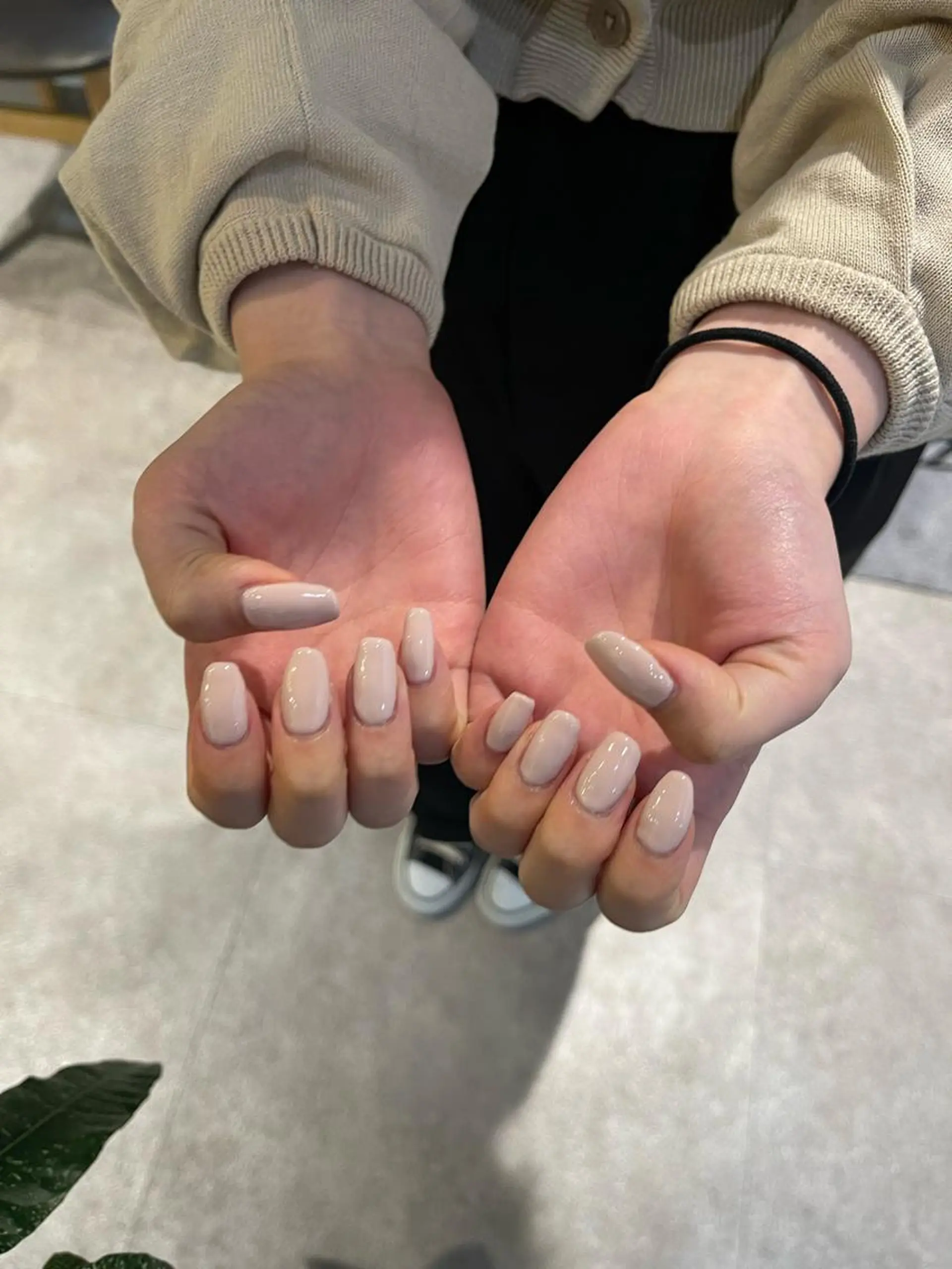 ネイル 韓国ネイル ヘアカラー ano @anomukuiのヘアスタイル